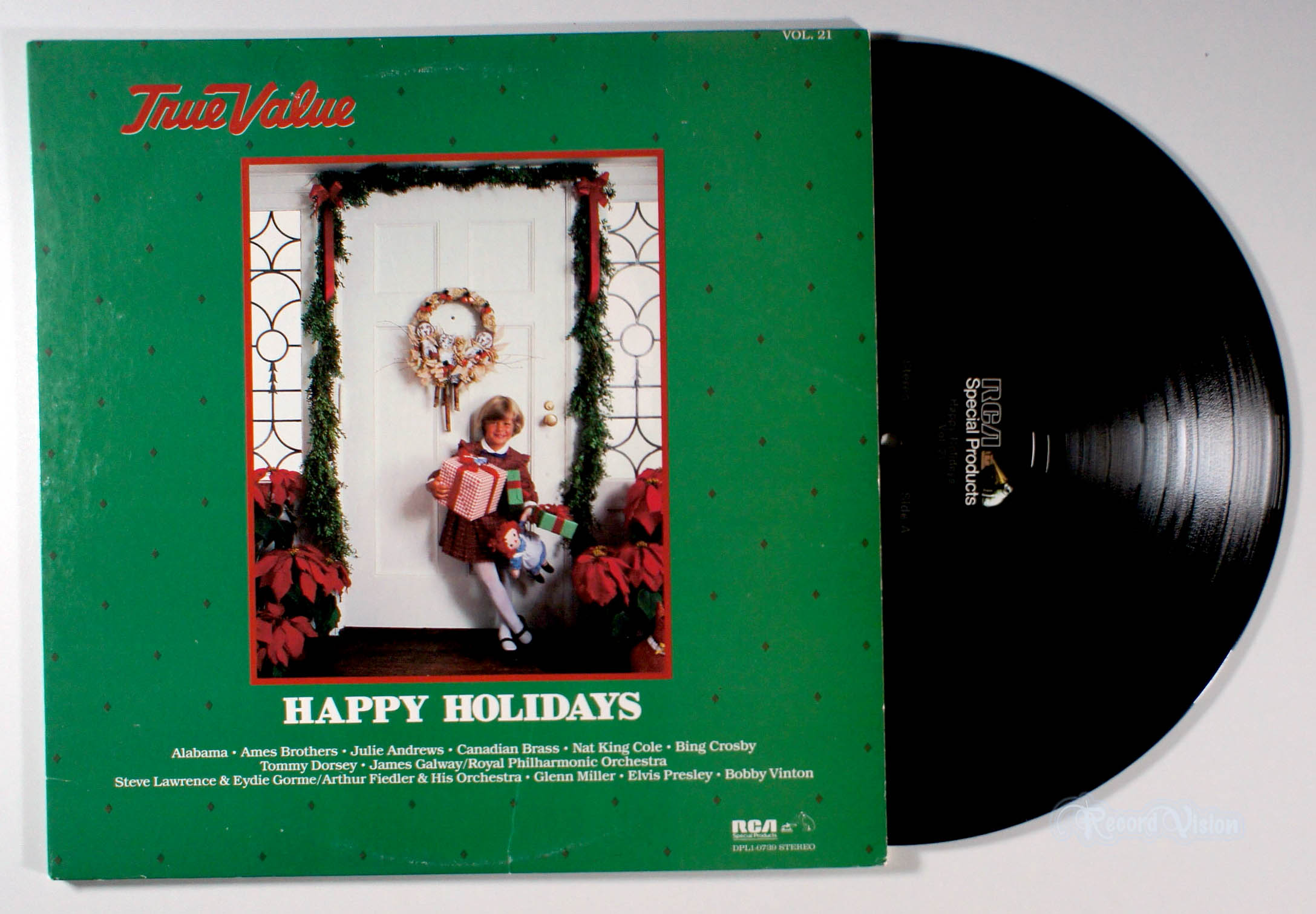 Happy Holidays (front cover) Vinyl