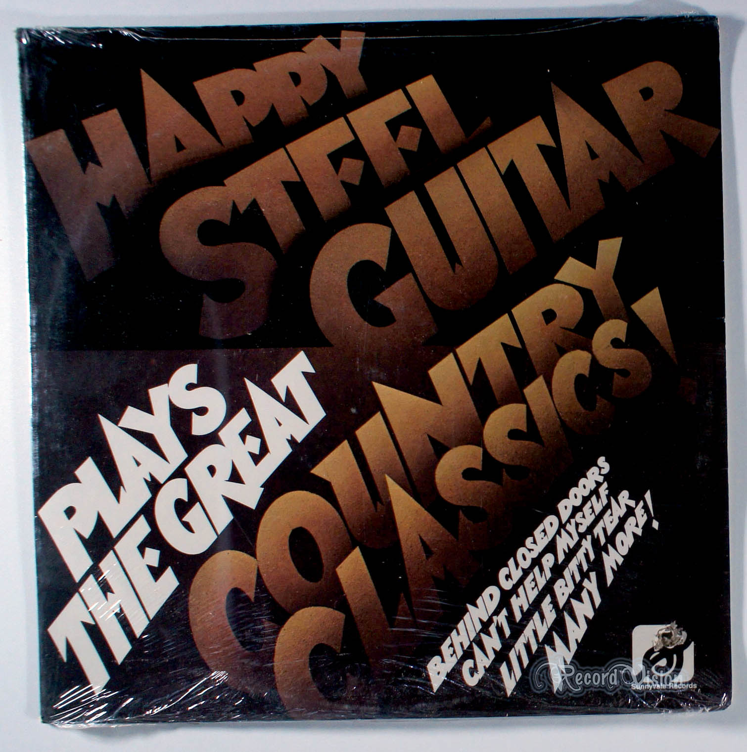 Happy Steel Guitar - Plays the Country Classics (front cover) Vinyl