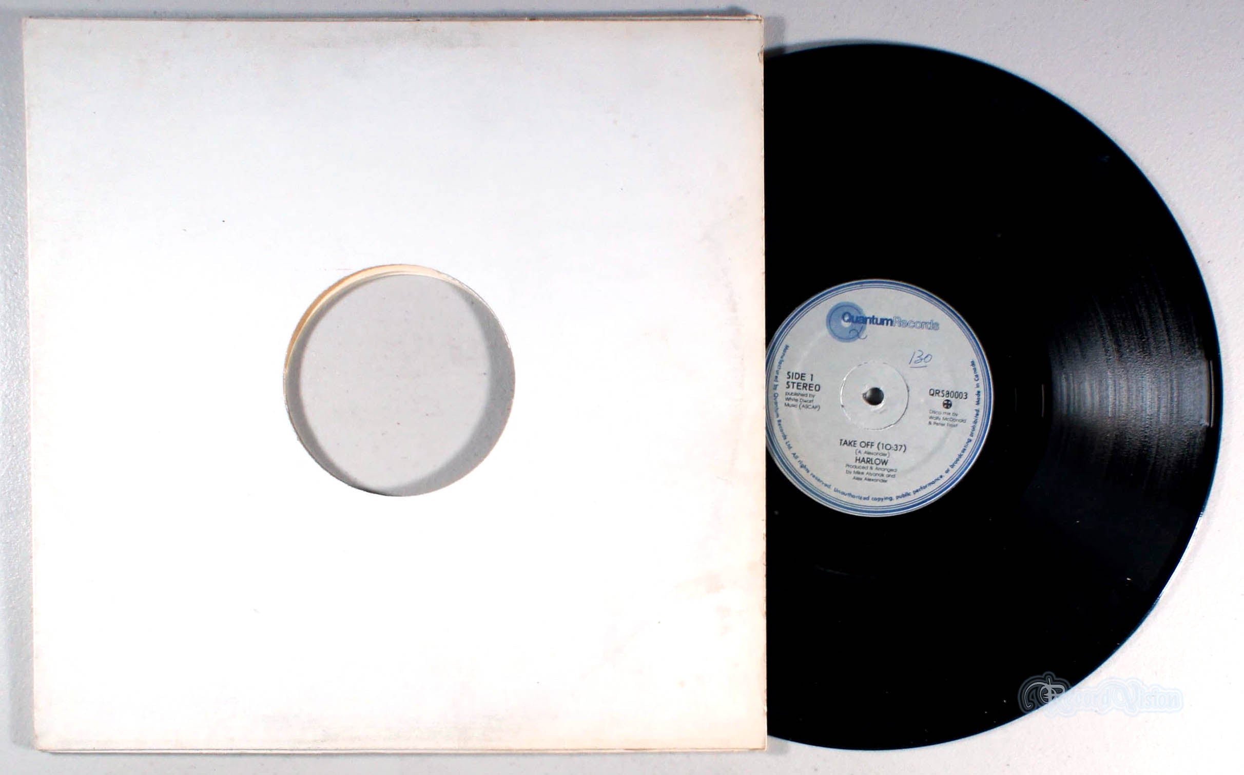 Harlow - Take Off (front cover) Vinyl