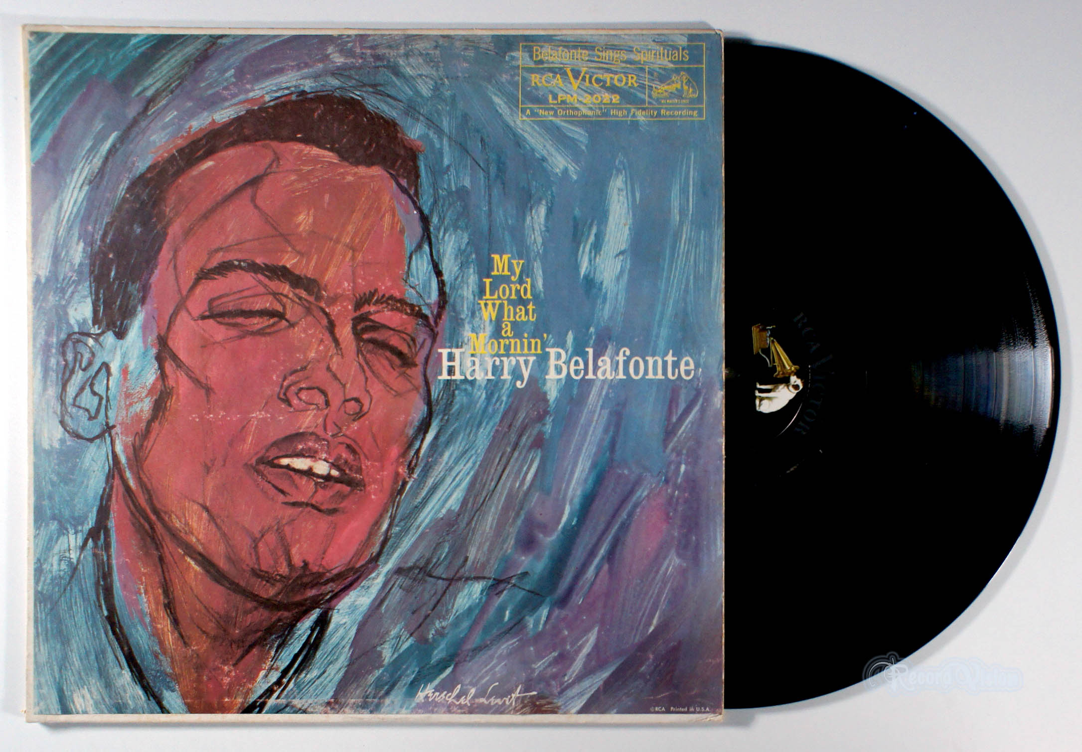 Harry Belafonte - My Lord What a Mornin' (front cover) Vinyl