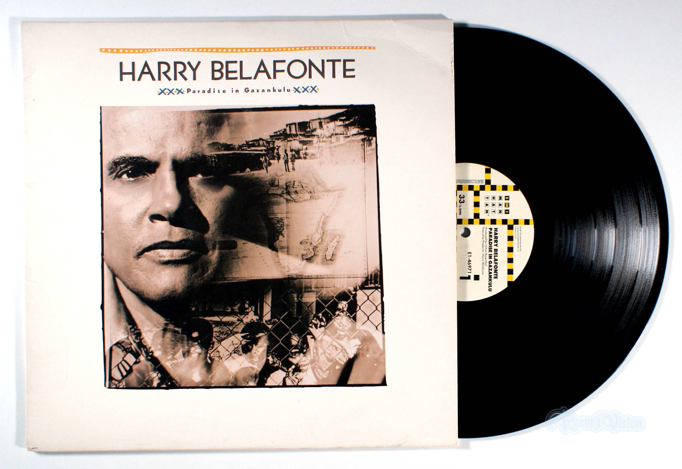 Harry Belafonte - Paradise in Gazankulu (front cover) Vinyl