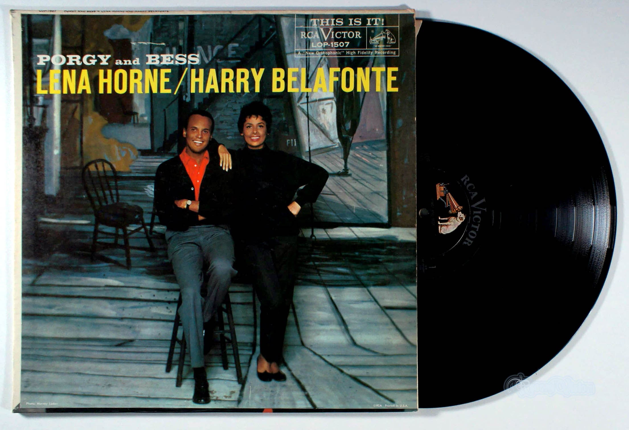 Harry Belafonte - Porgy and Bess (front cover) Vinyl