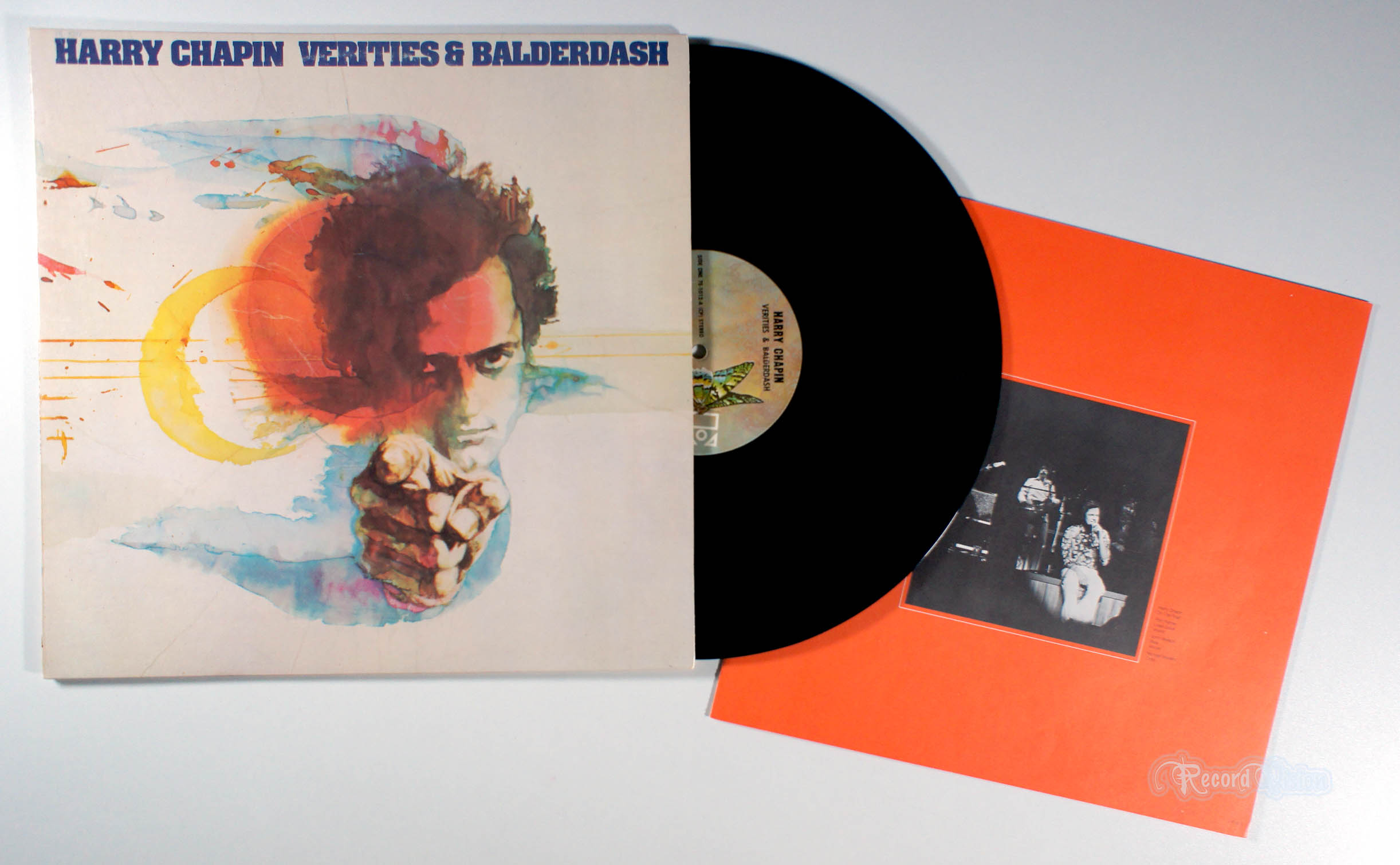 Harry Chapin - Verities and Balderdash (front cover) Vinyl