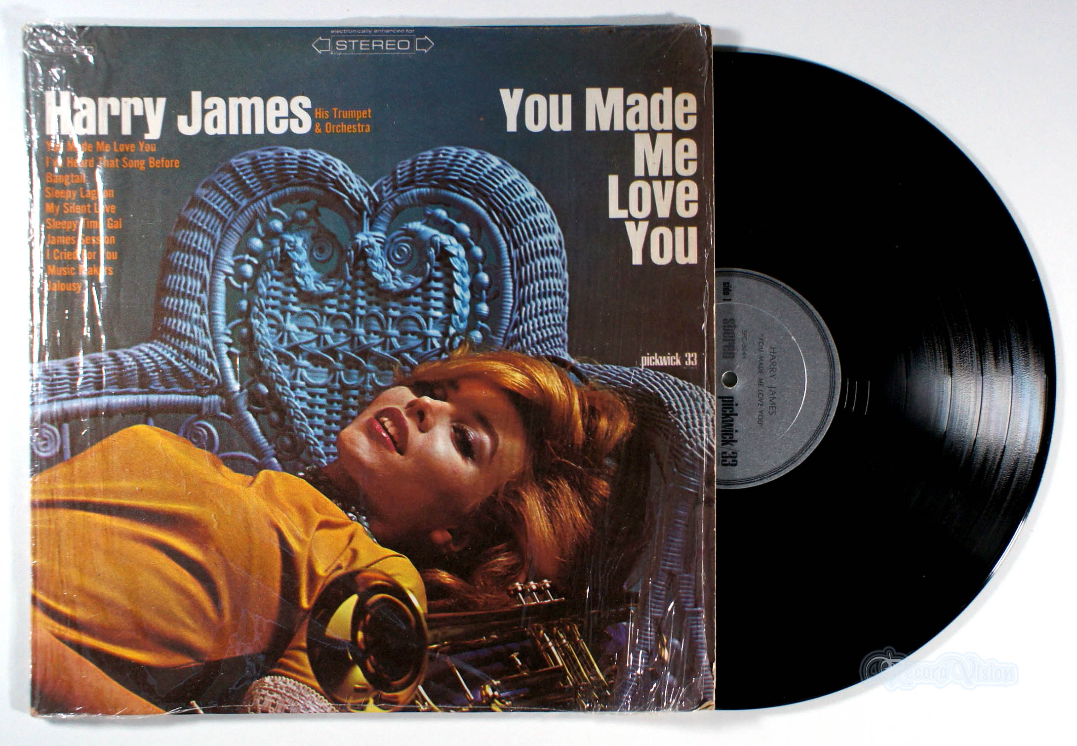 Harry James - You Made Me Love You (front cover) Vinyl