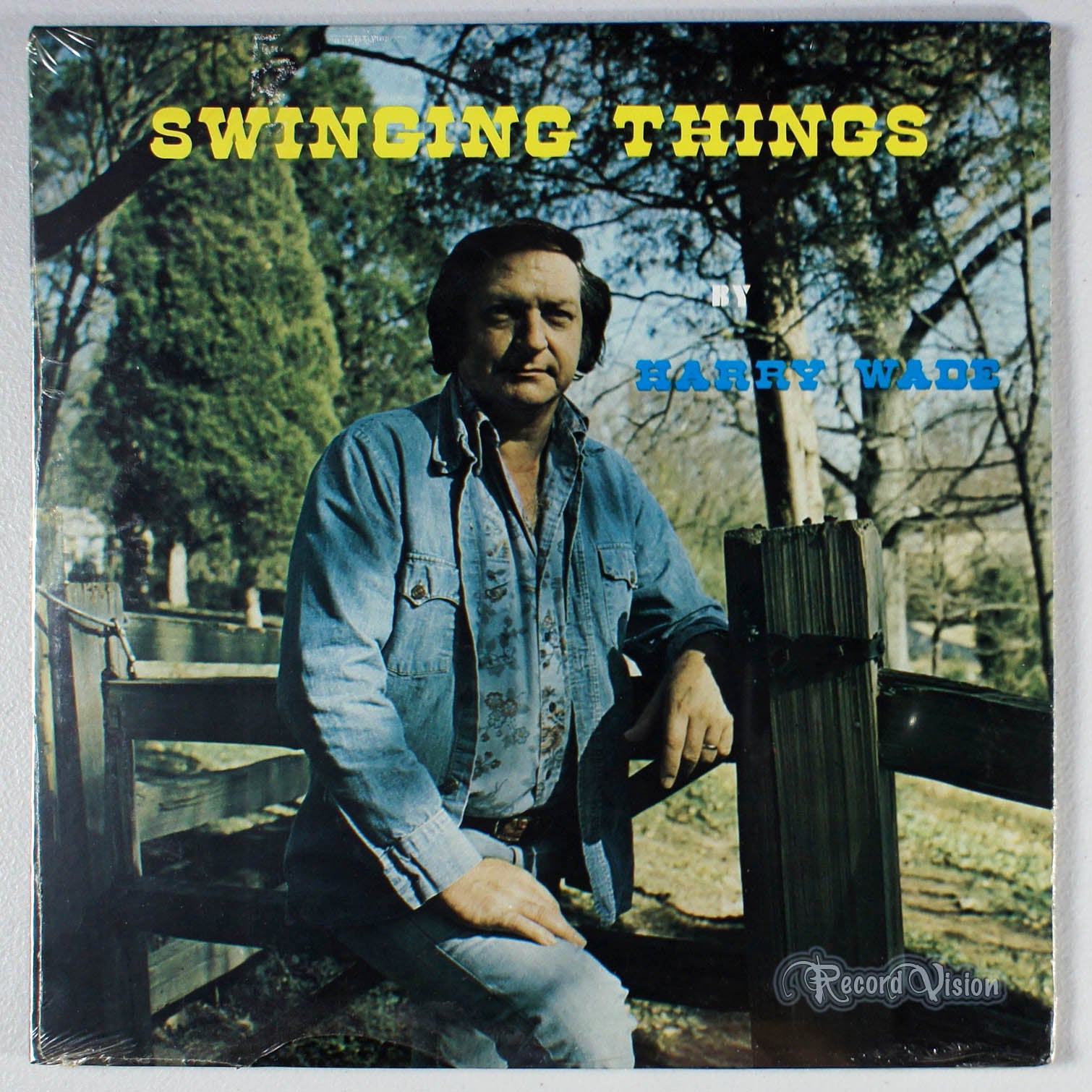 Harry Wade - Swinging Things (front cover) Vinyl