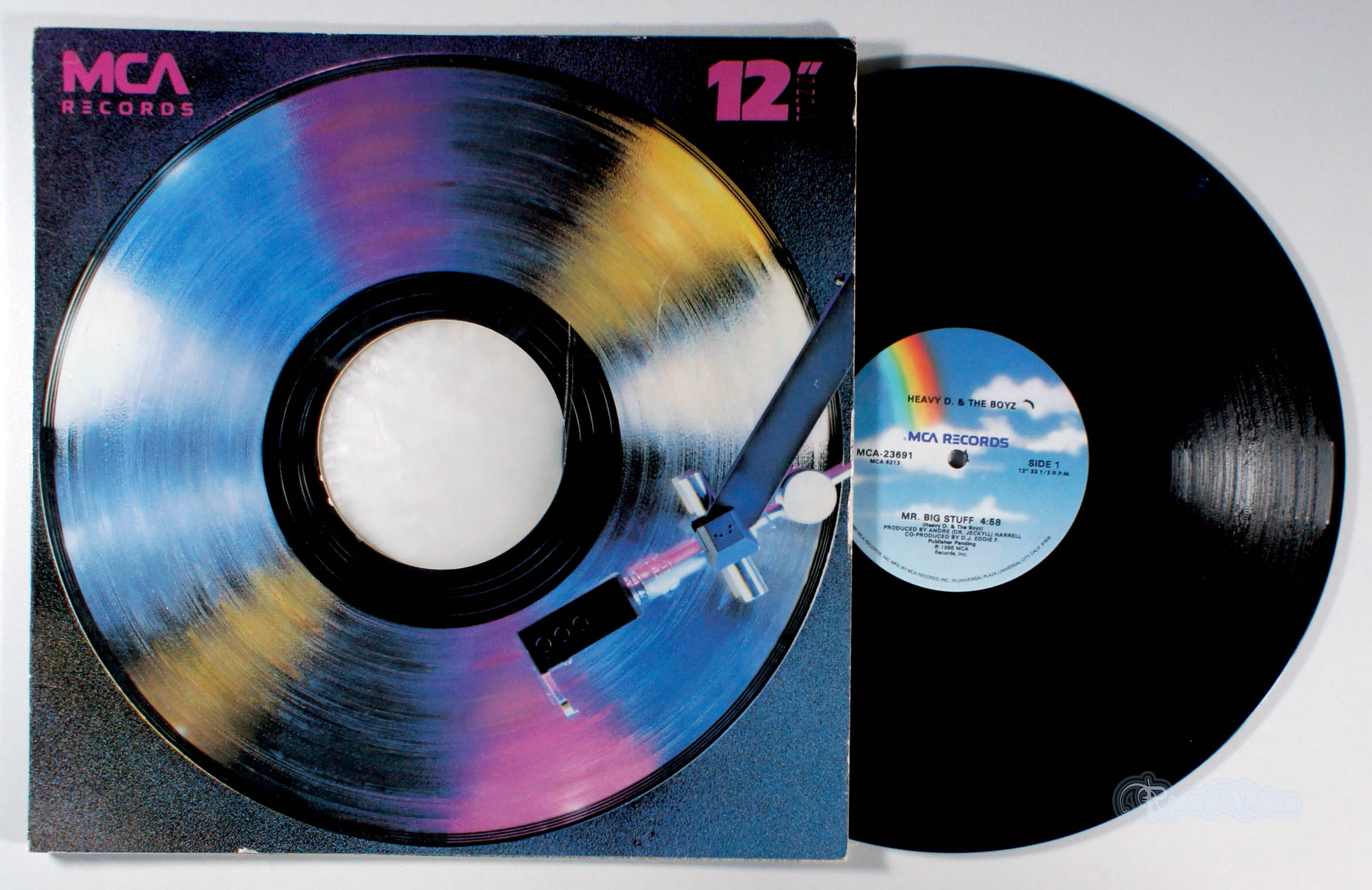 Heavy D and the Boyz - Mr. Big Stuff (12" Single) (front cover) Vinyl