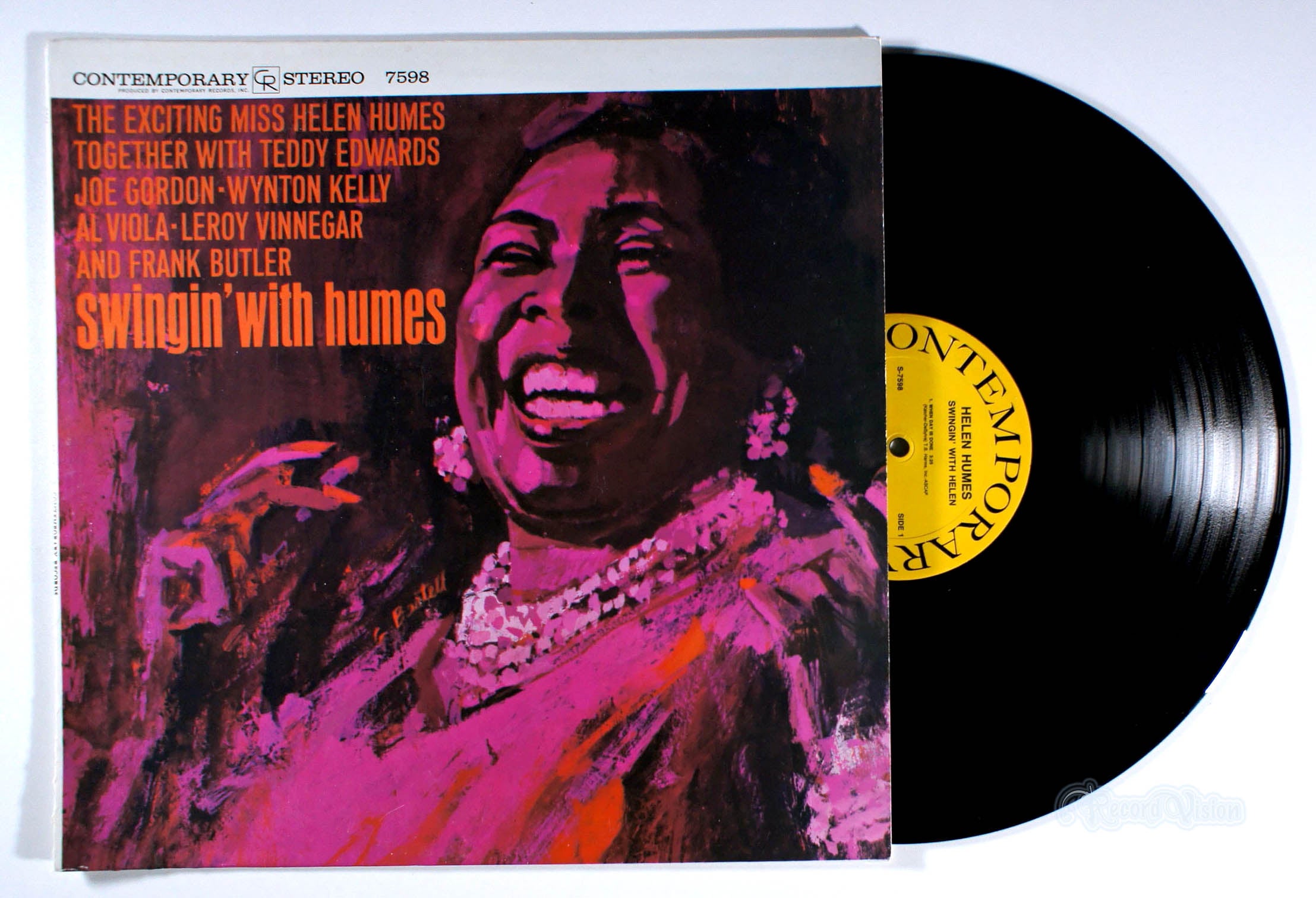 Helen Humes - Swingin' With (front cover) Vinyl