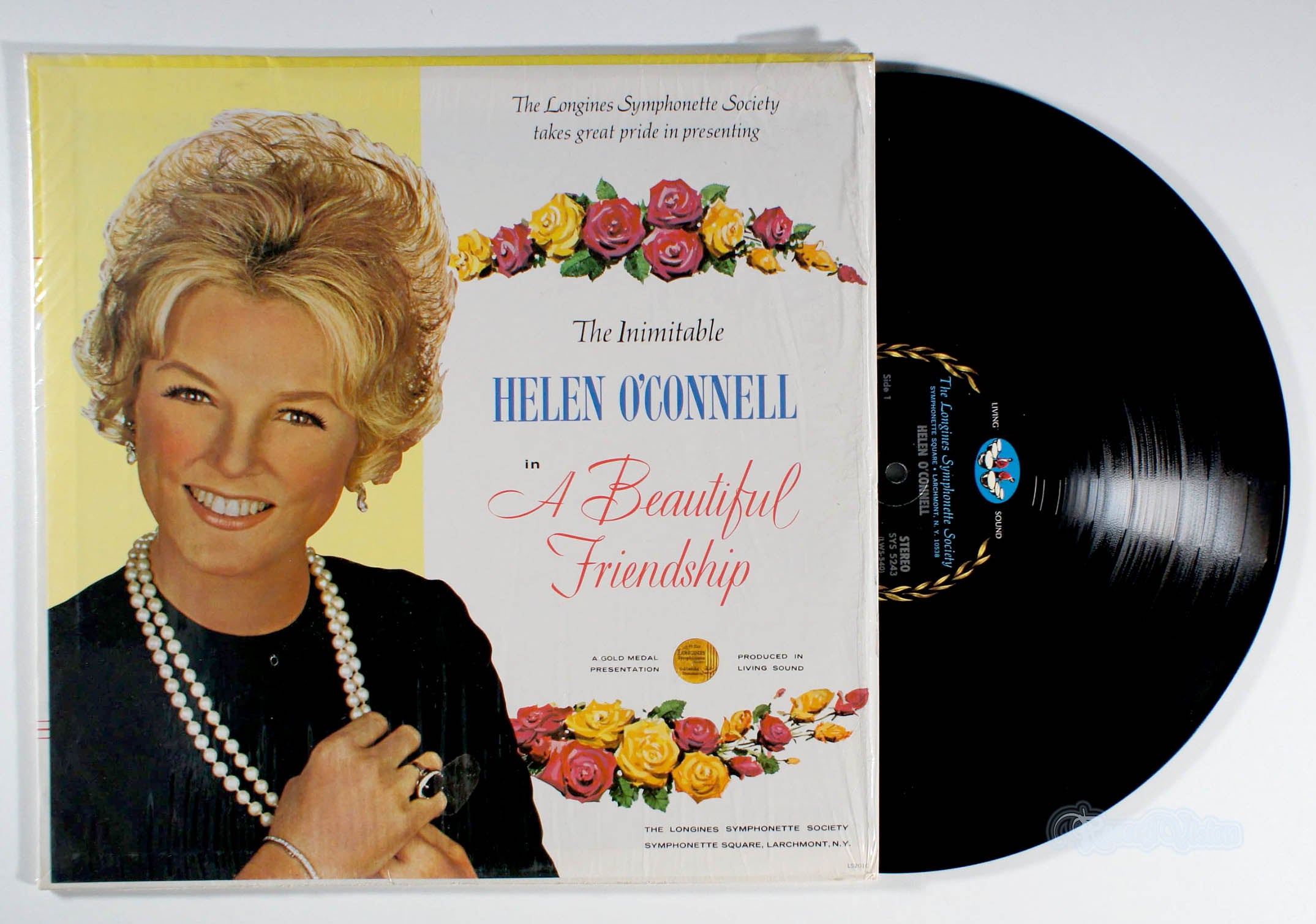 Helen O'Connell - A Beautiful Friendship (front cover) Vinyl