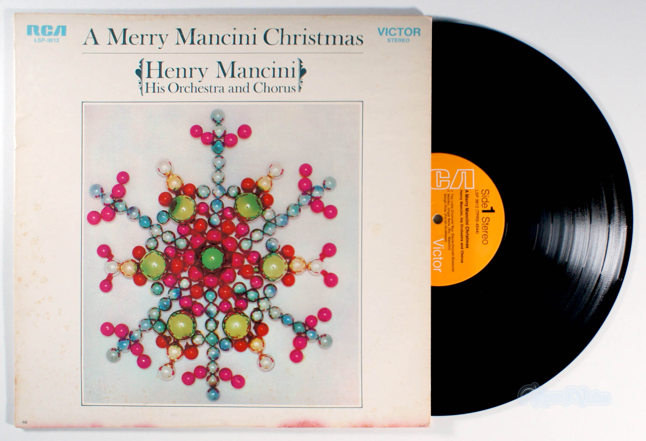 Henry Mancini - A Merry Mancini Christmas (front cover) Vinyl