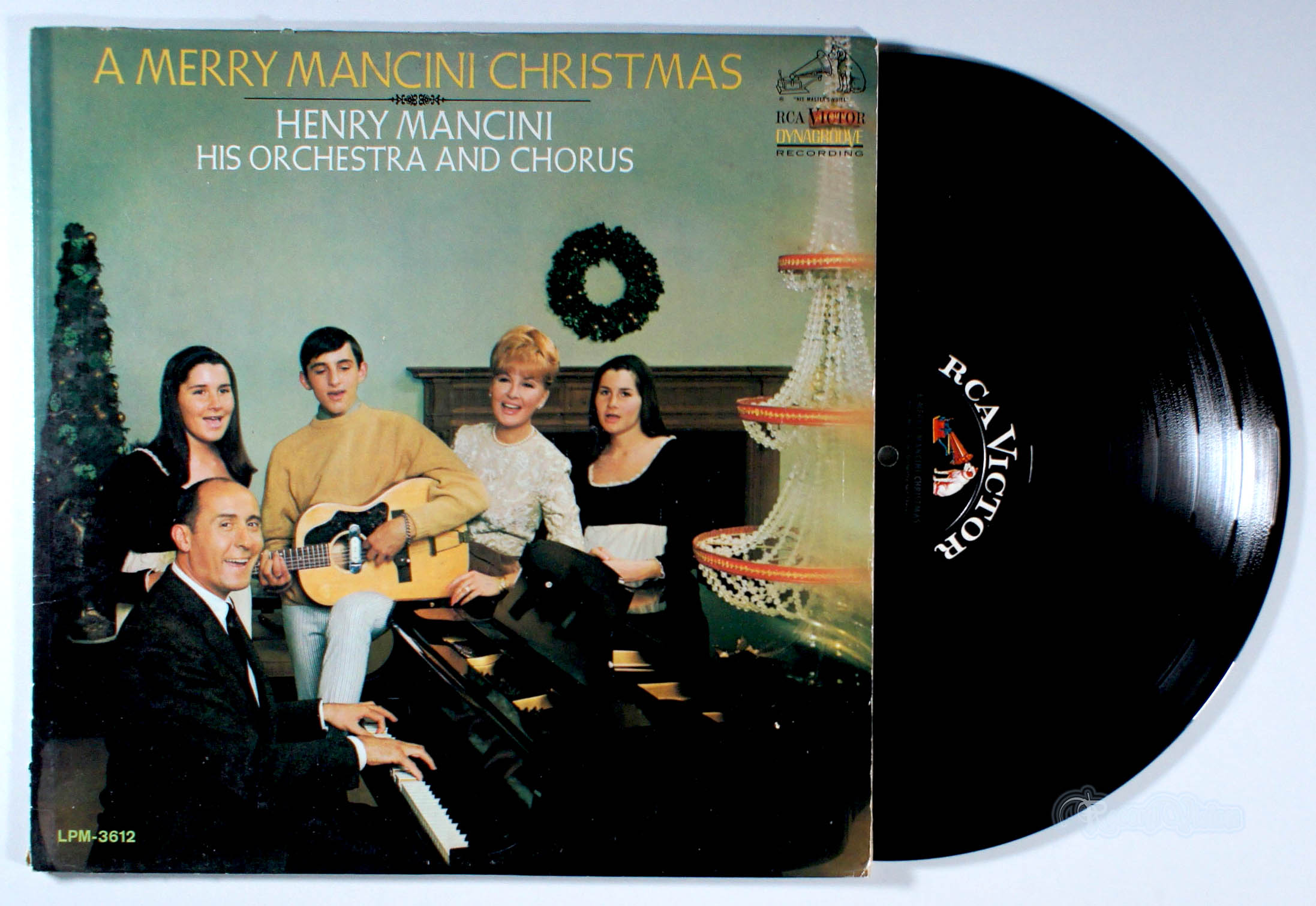 Henry Mancini - A Merry Mancini Christmas (LPM-3612) (front cover) Vinyl