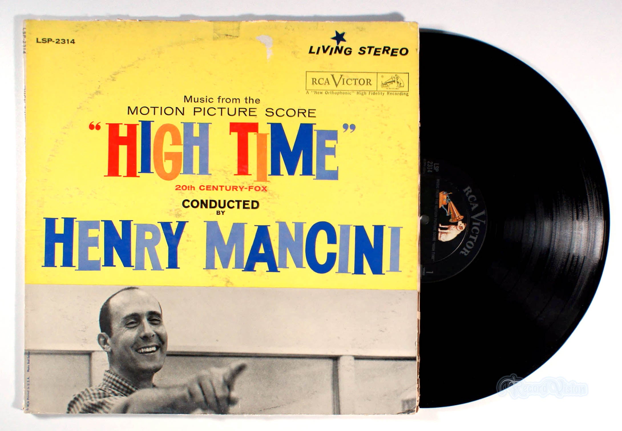 Henry Mancini - High Time (front cover) Vinyl