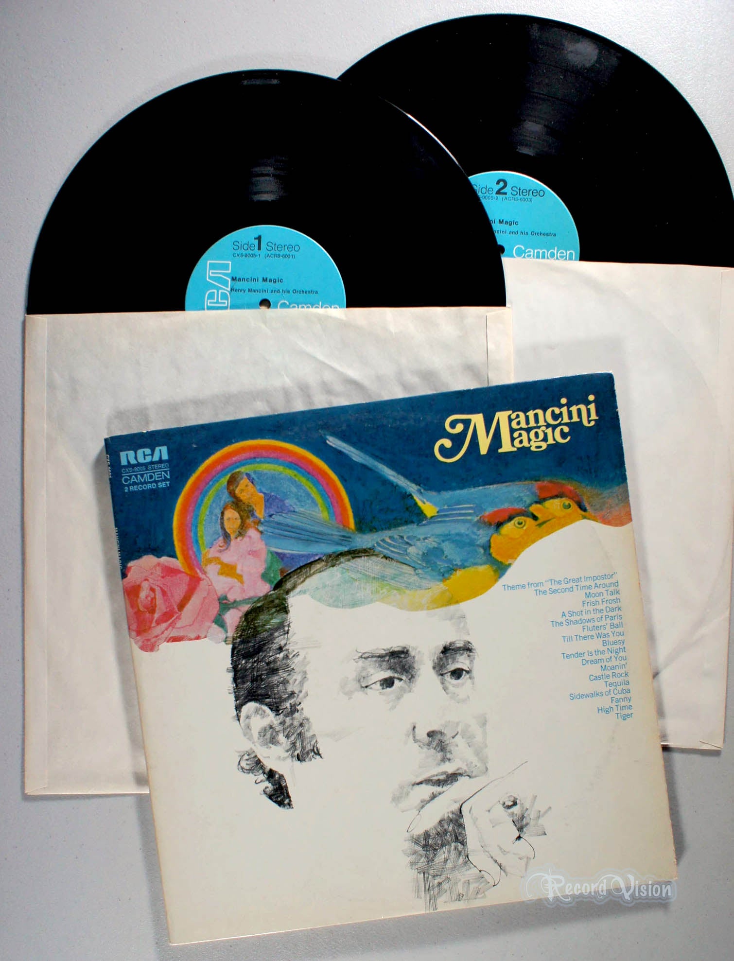 Henry Mancini - Mancini Magic (Camden) (front cover) Vinyl