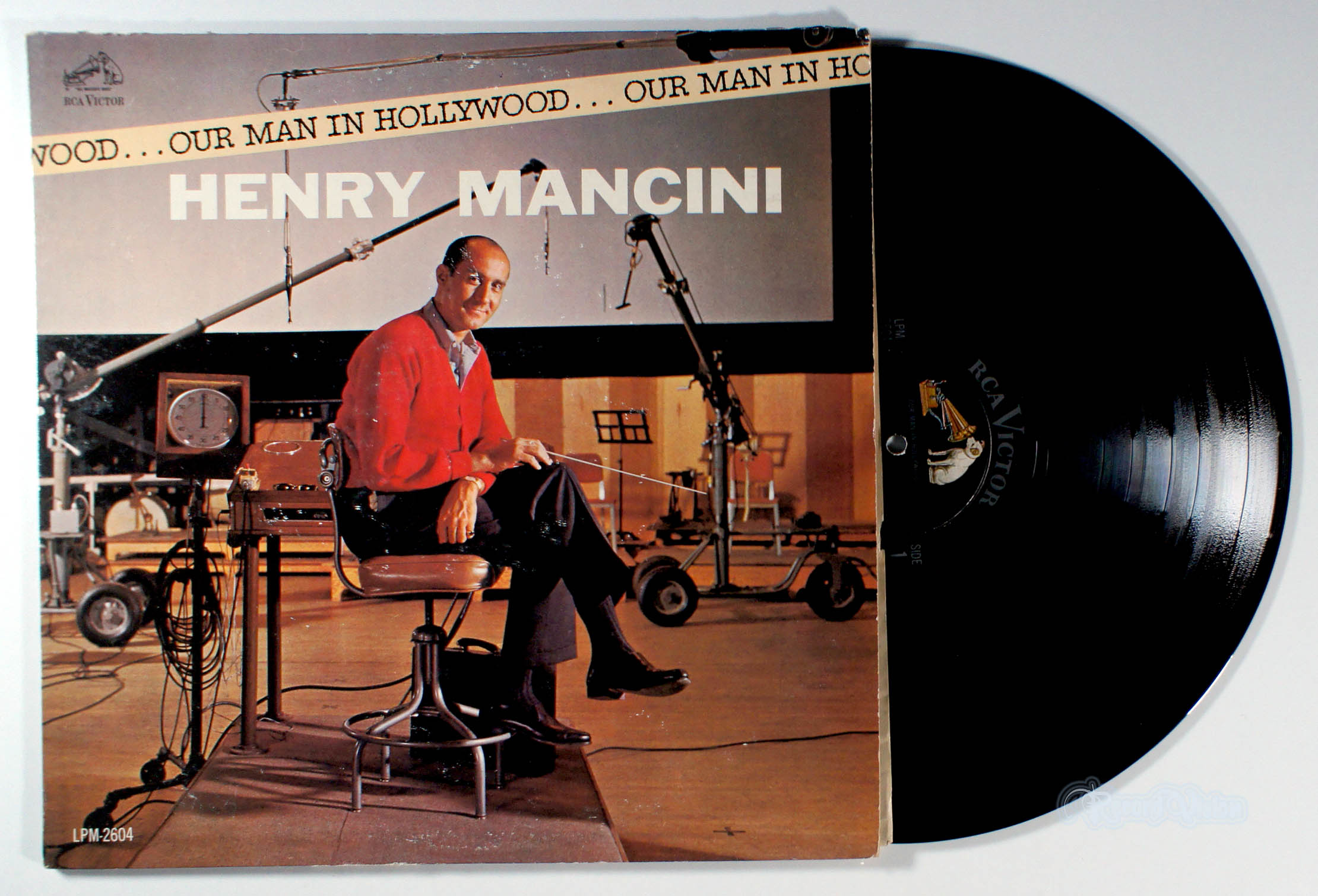 Henry Mancini - Our Man In Hollywood (front cover) Vinyl