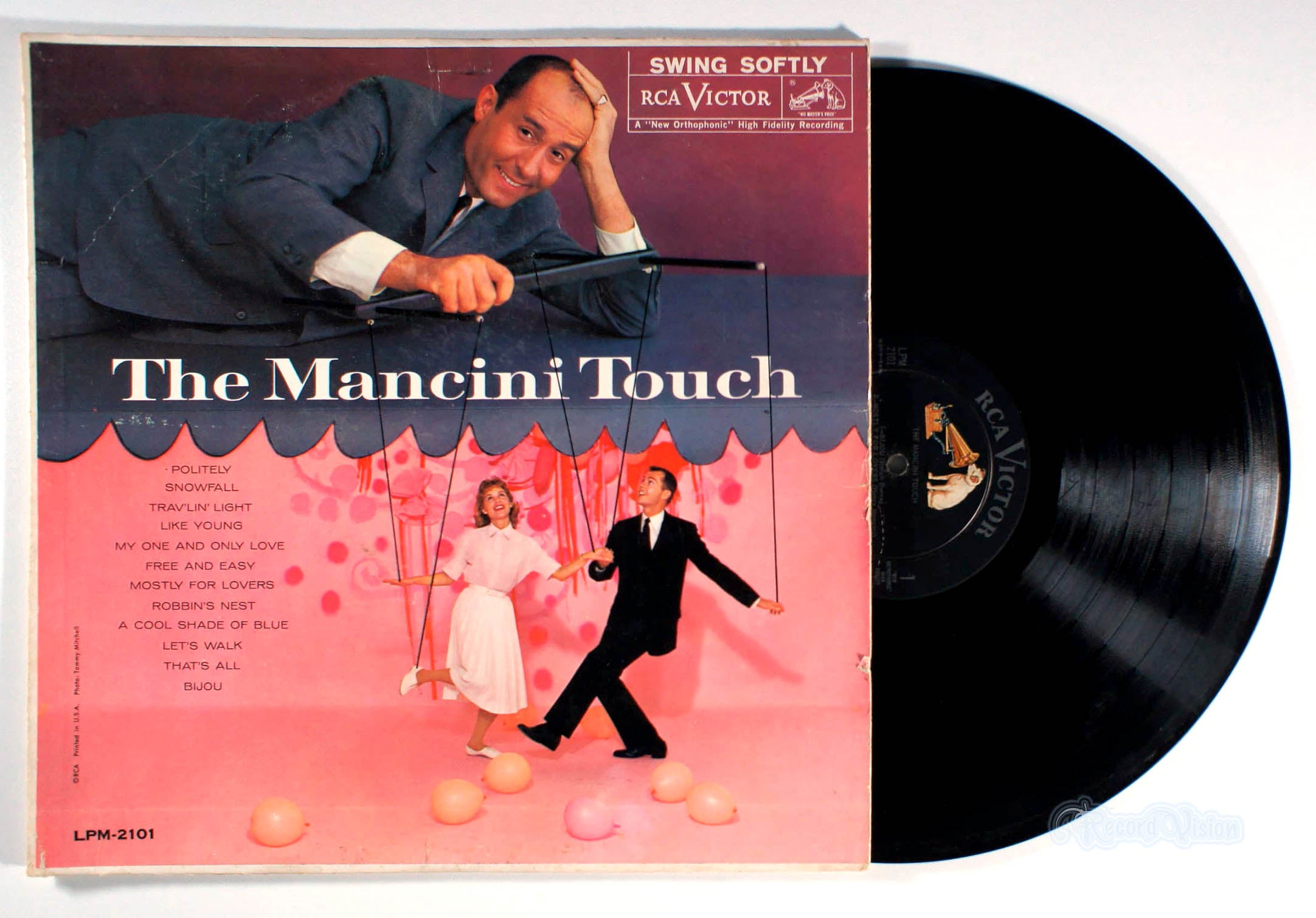 Henry Mancini - The Mancini Touch (front cover) Vinyl