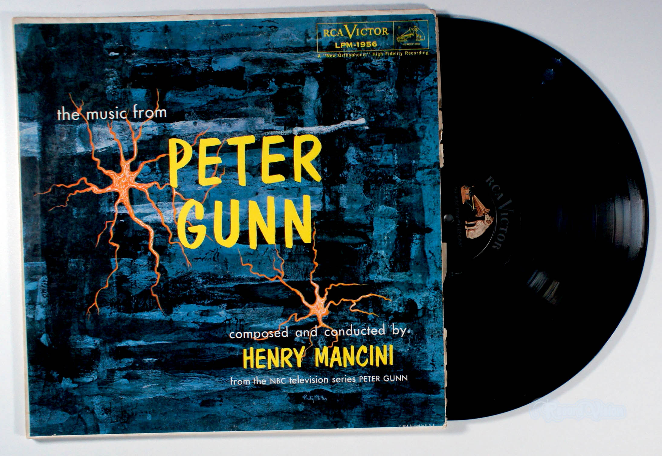 Henry Mancini - The Music From Peter Gunn (front cover) Vinyl