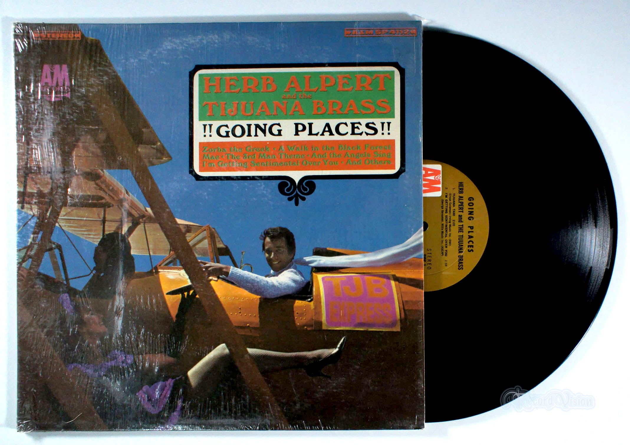 Herb Alpert - Going Places (front cover) Vinyl