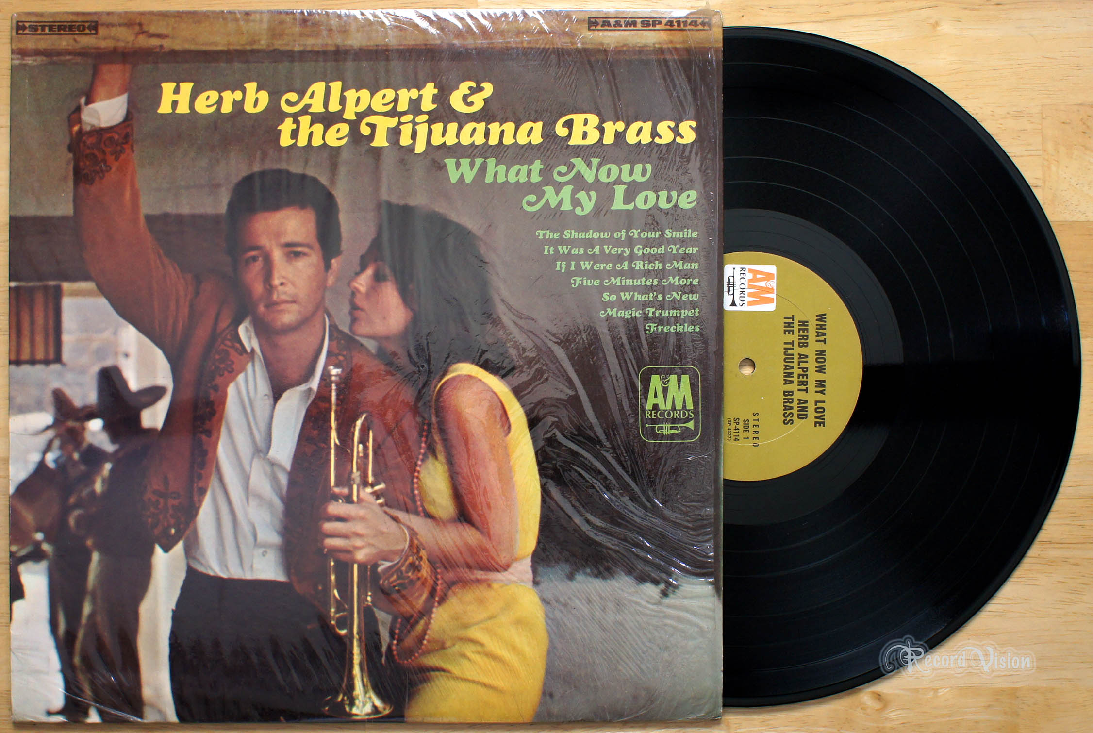 Herb Alpert - What Now My Love (front cover) Vinyl