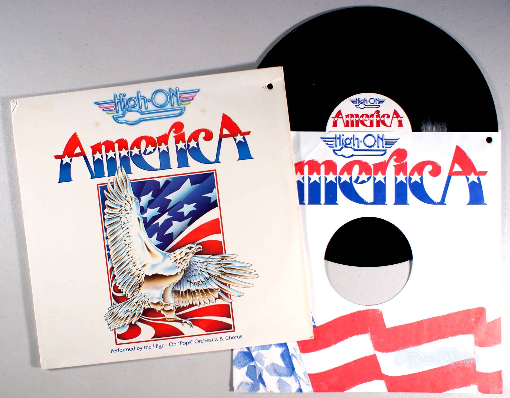High-On America (front cover) Vinyl