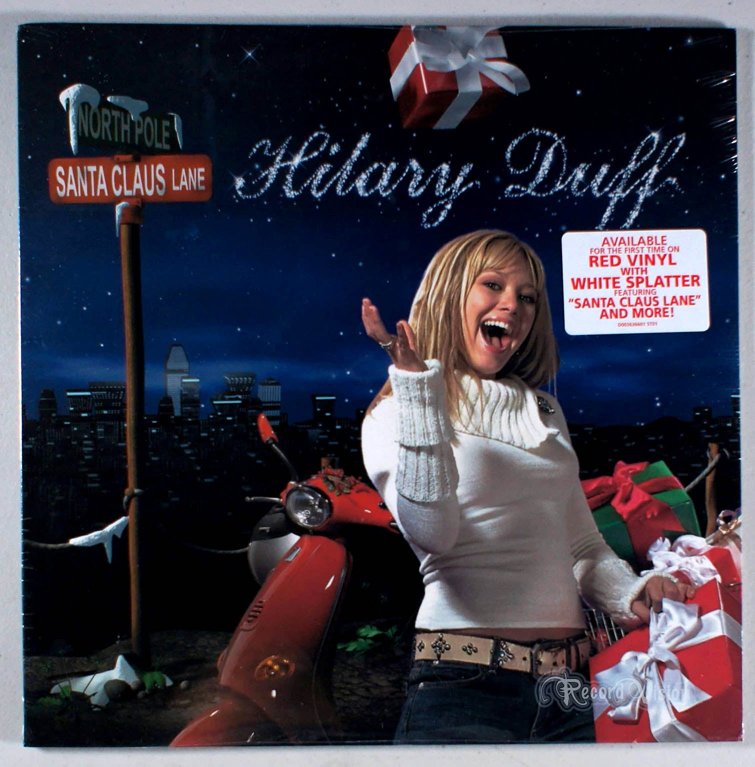 Hilary Duff - Santa Claus Lane (front cover) Vinyl
