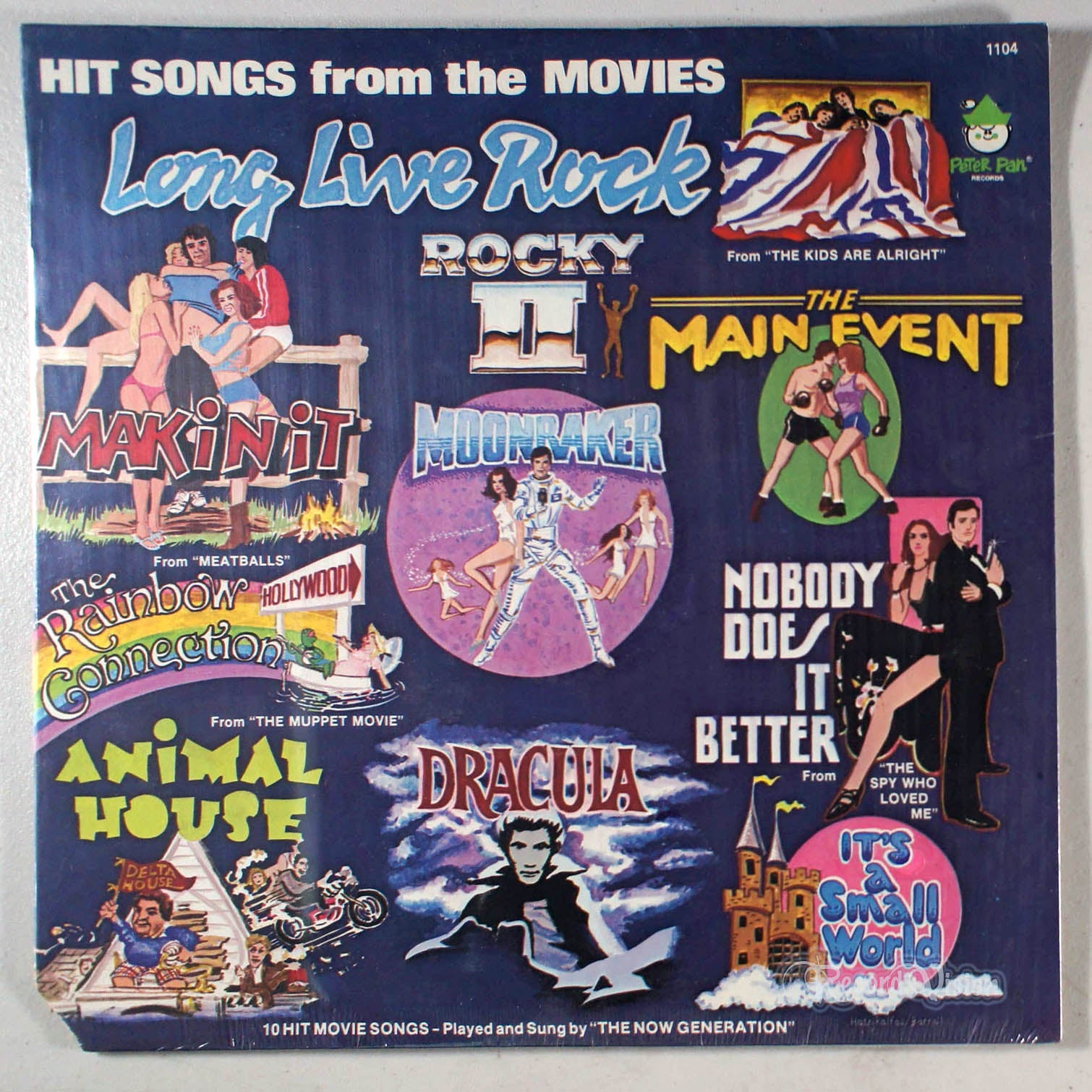 Hit Songs From the Movies (front cover) Vinyl