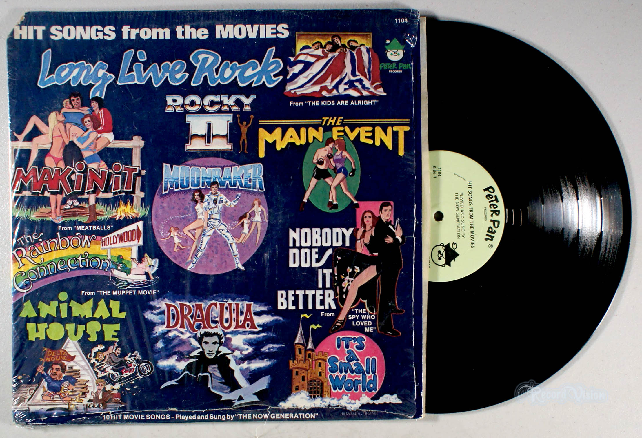 Hit Songs From the Movies (front cover) Vinyl