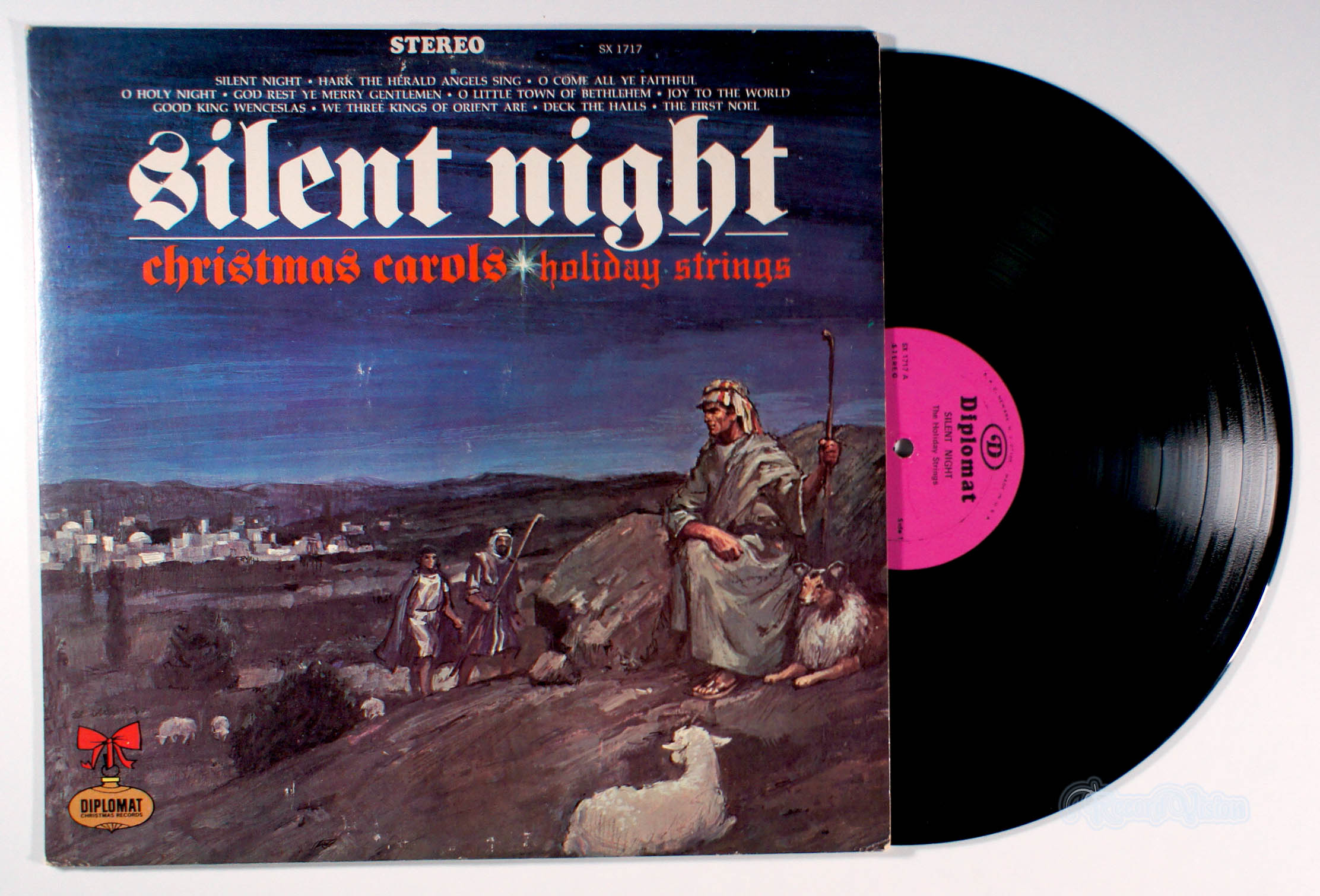 Holiday Strings - Silent Night (front cover) Vinyl