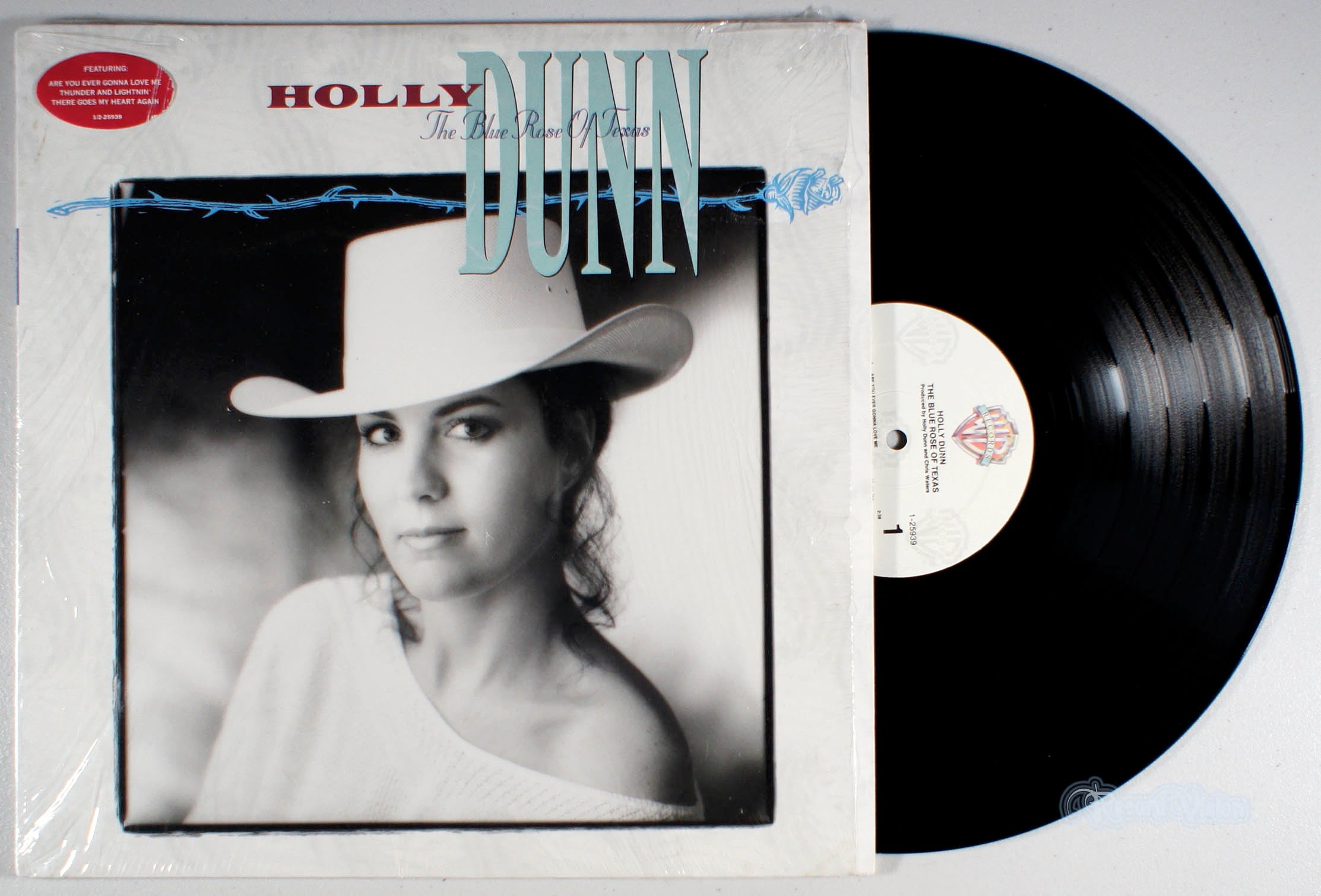 Holly Dunn - The Blue Rose of Texas (front cover) Vinyl