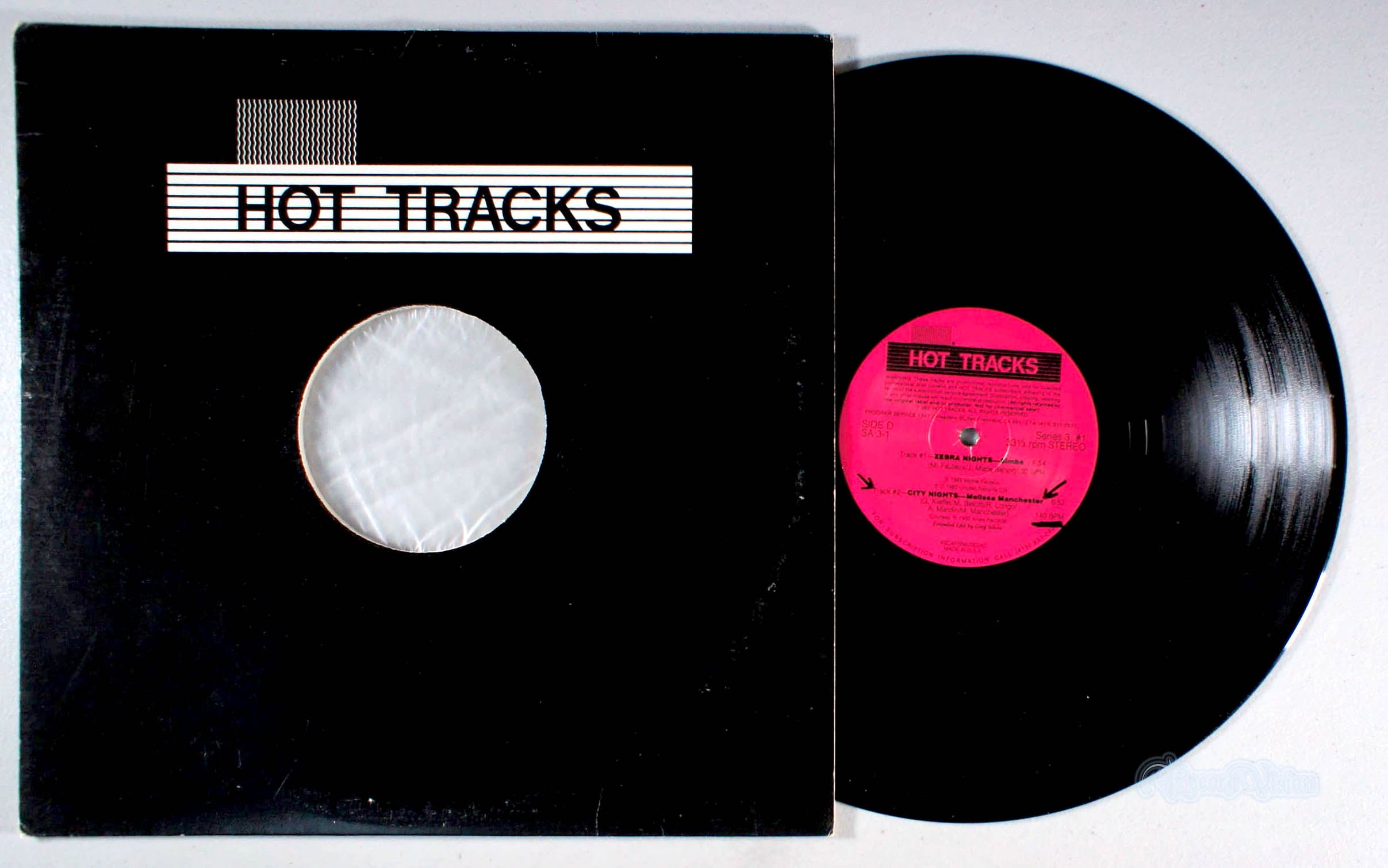 Hot Tracks - Series 3, Issue 1 (front cover) Vinyl