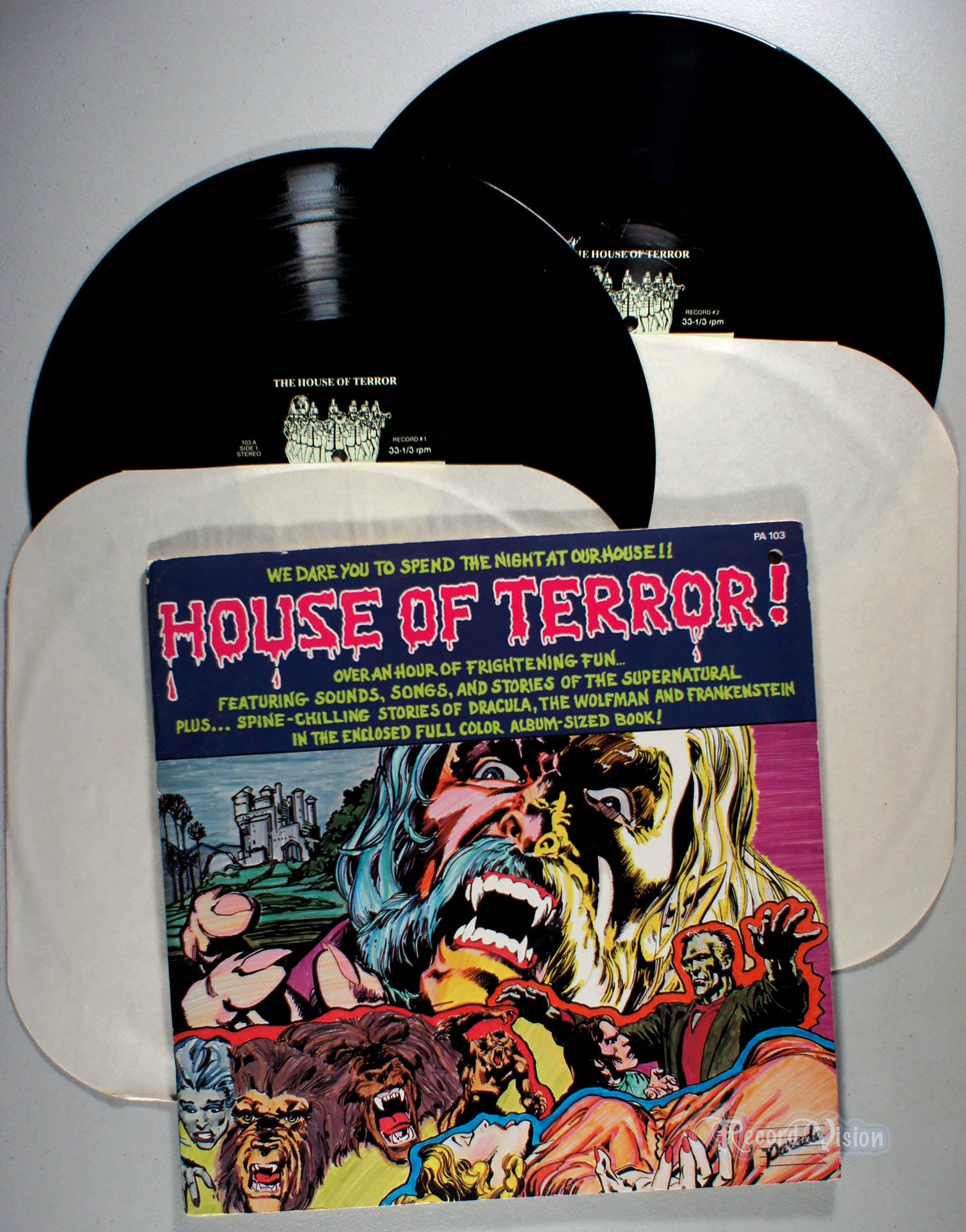 House of Terror! (front cover) Vinyl