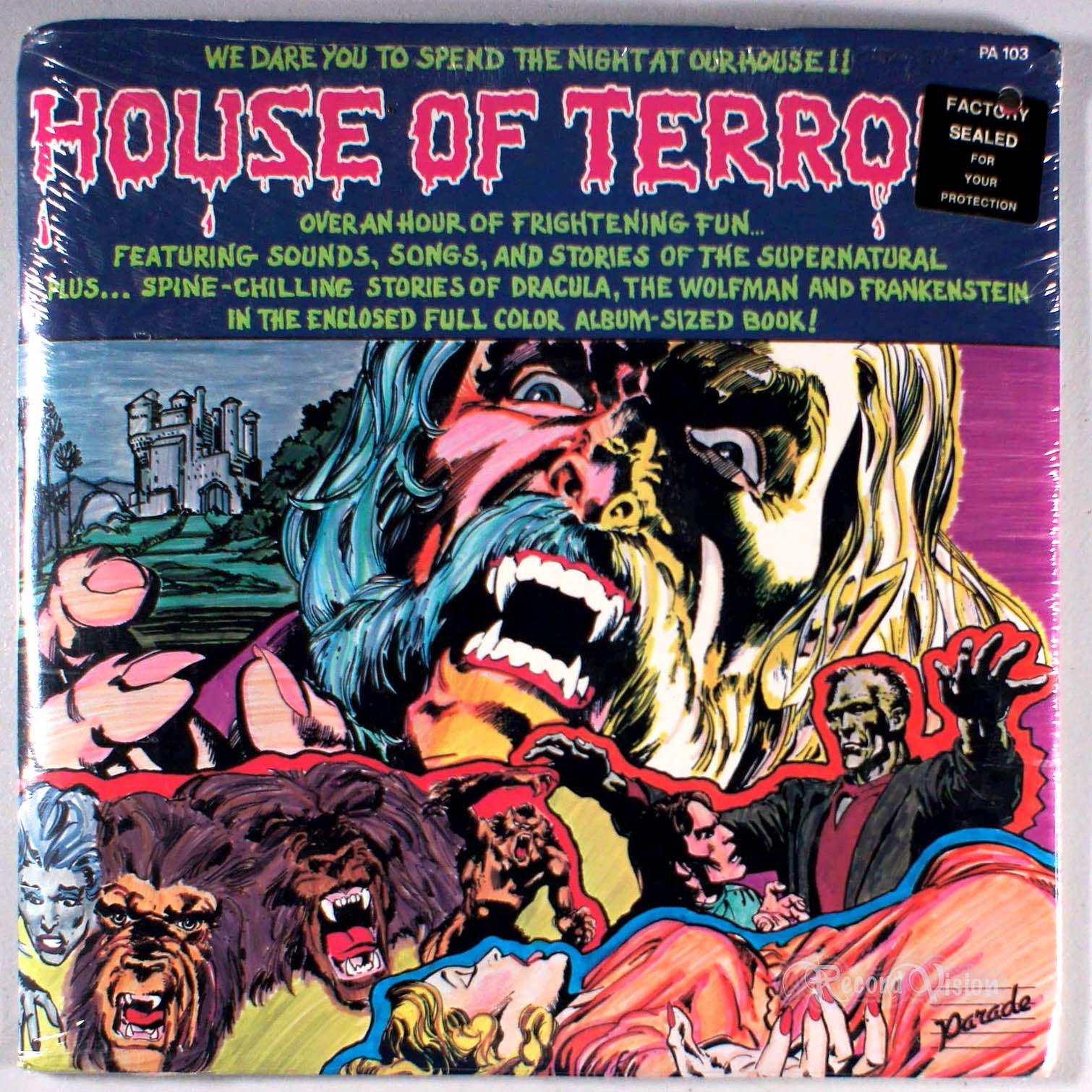 House of Terror! (front cover) Vinyl