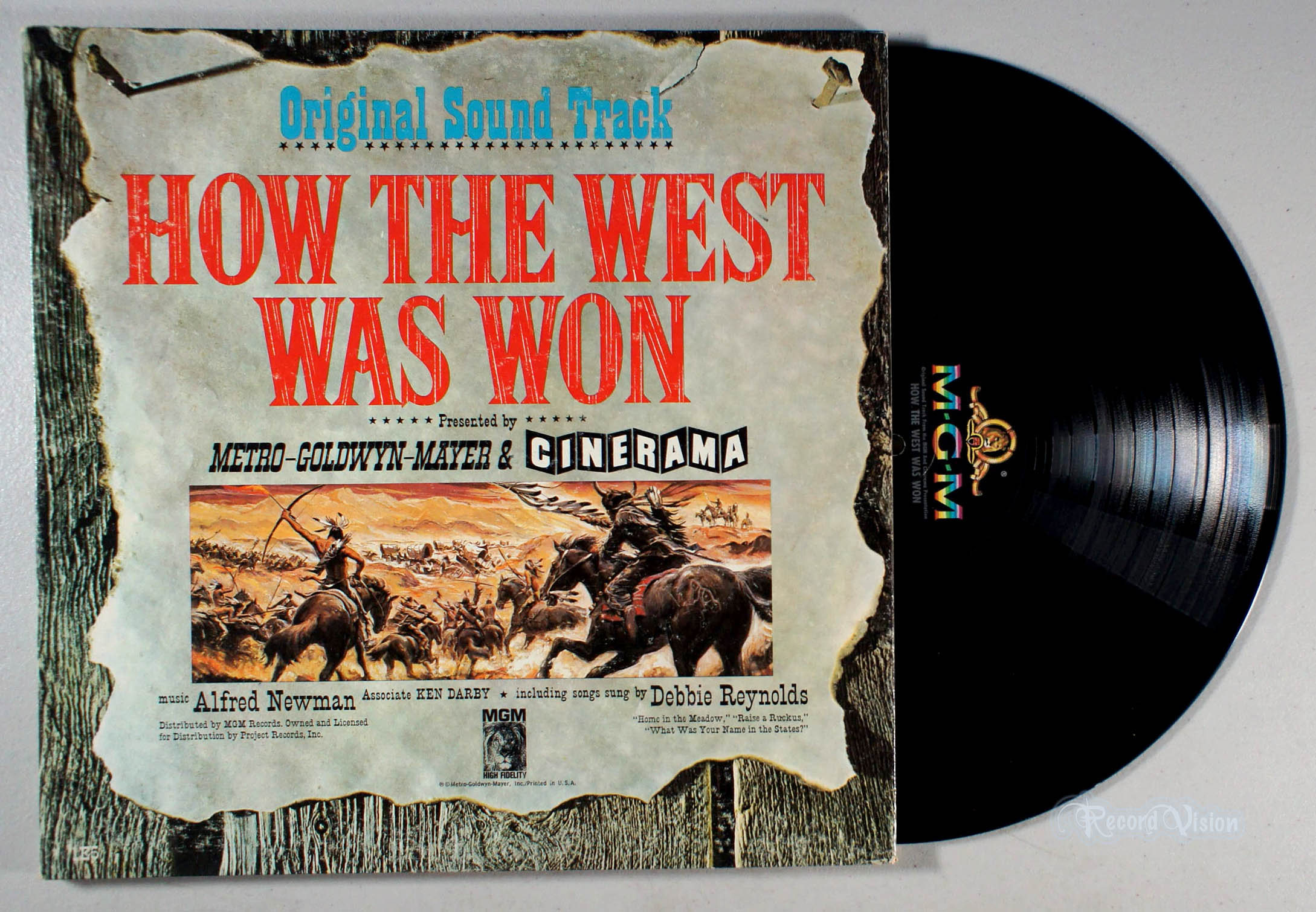 How the West Was Won (front cover) Vinyl