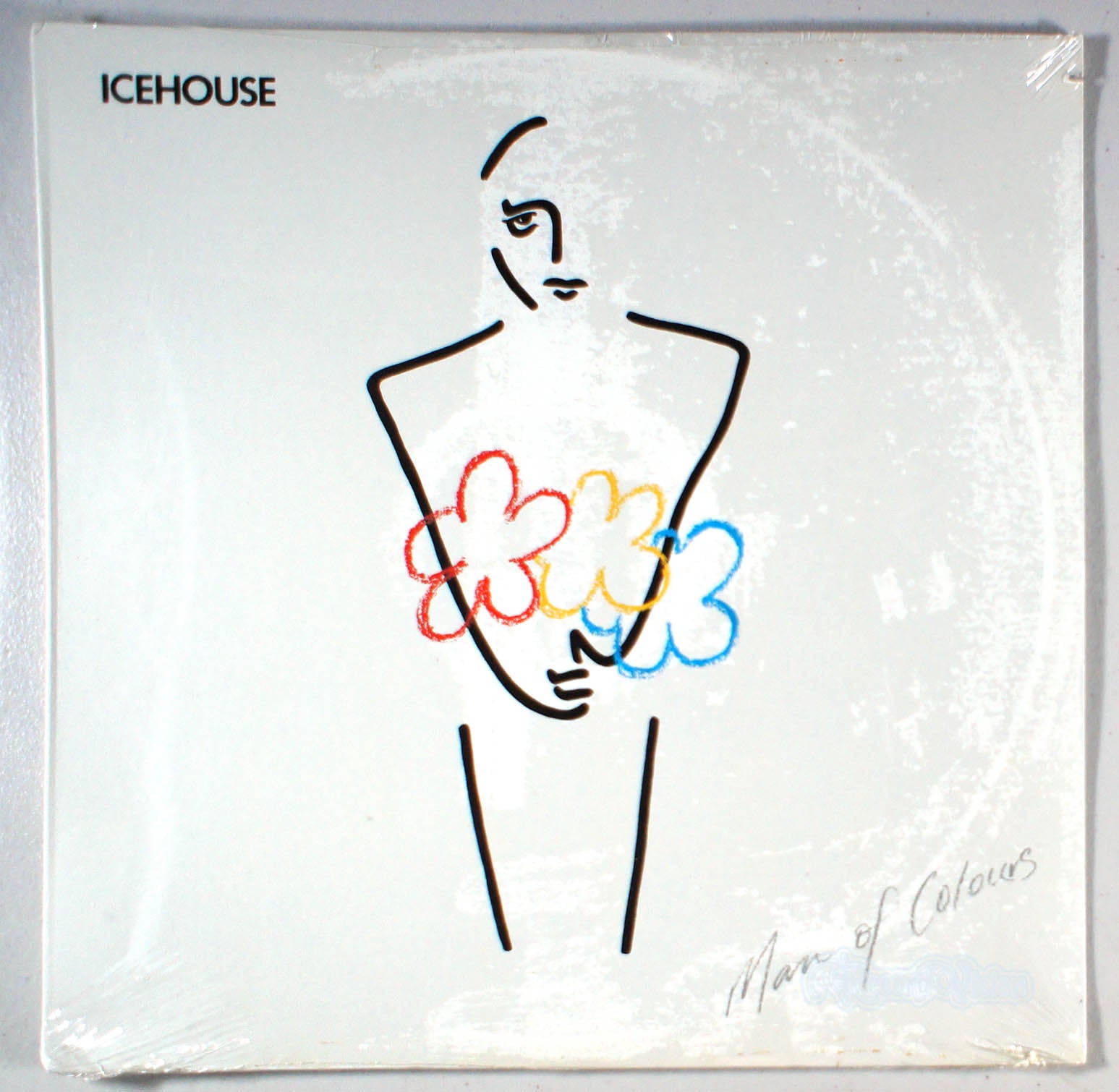 Icehouse - Man of Colours (front cover) Vinyl
