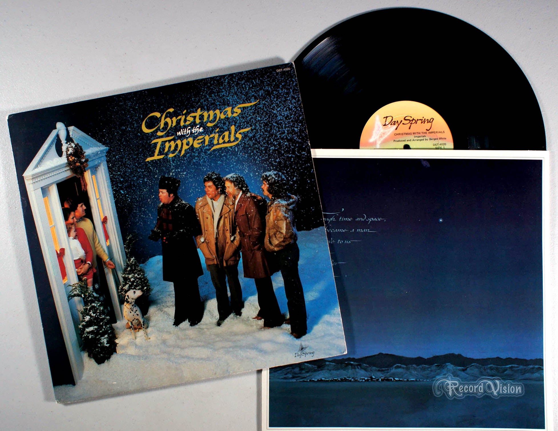Imperials - Christmas With the (front cover) Vinyl