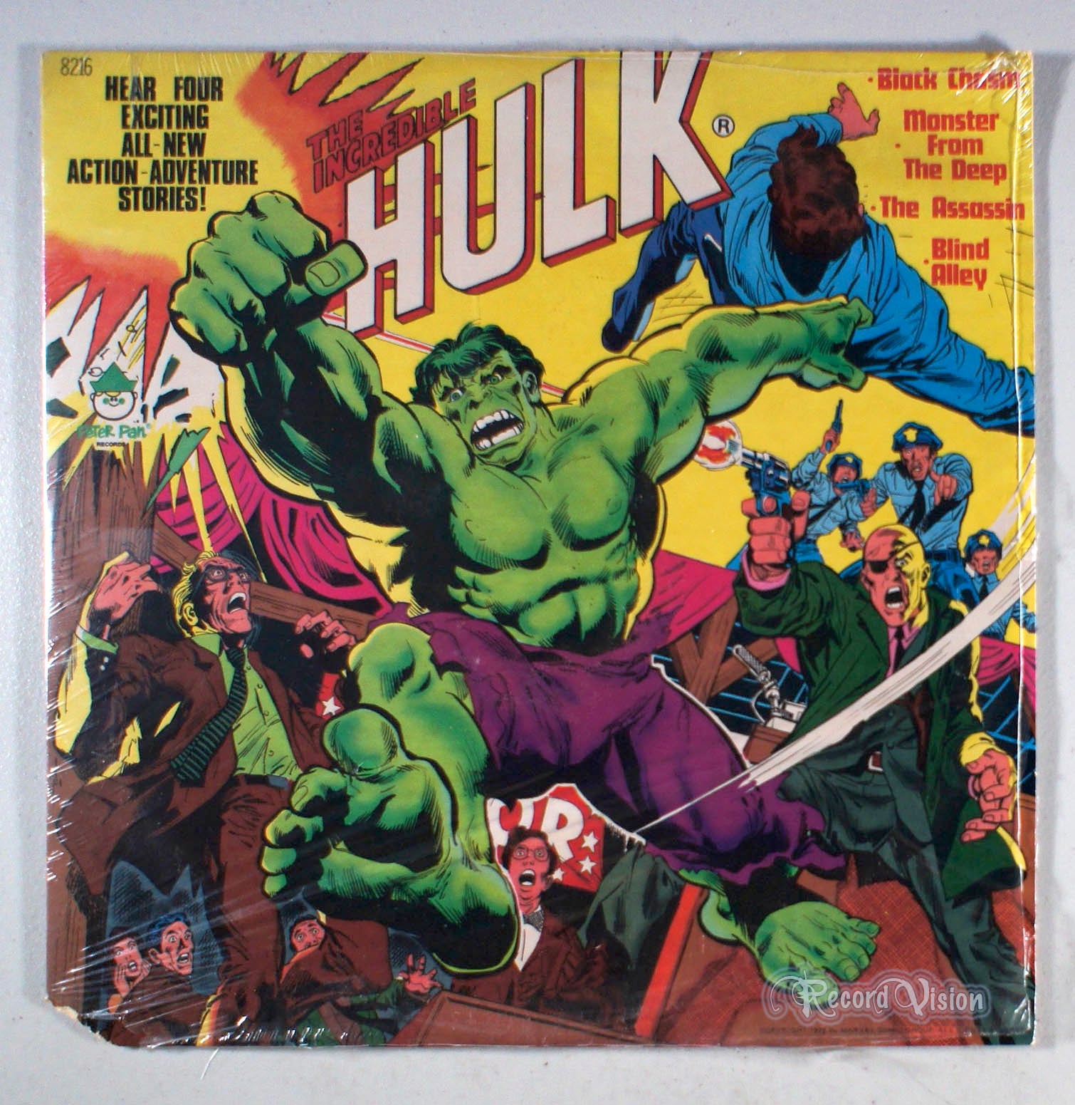 Incredible Hulk - All New Action Adventure Stories (front cover) Vinyl