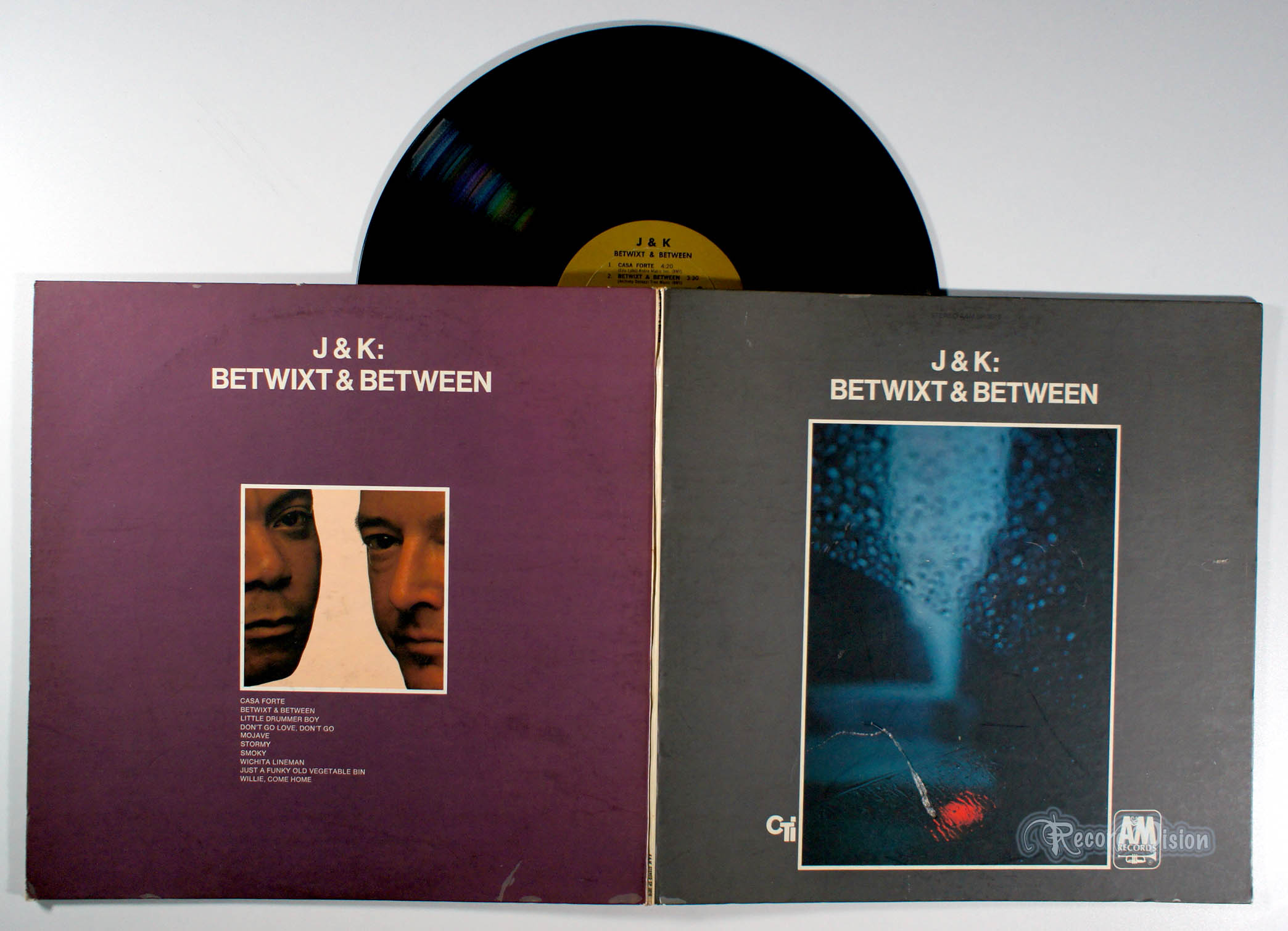 J and K - Betwixt and Between (front cover) Vinyl