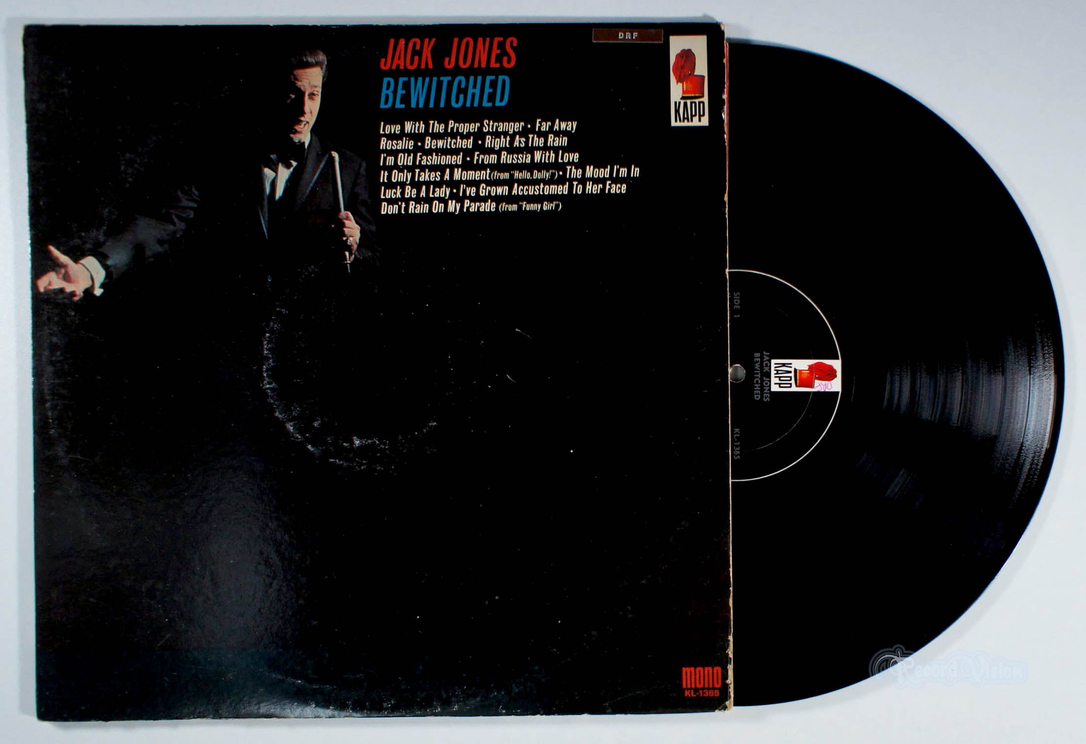 Jack Jones - Bewitched (front cover) Vinyl