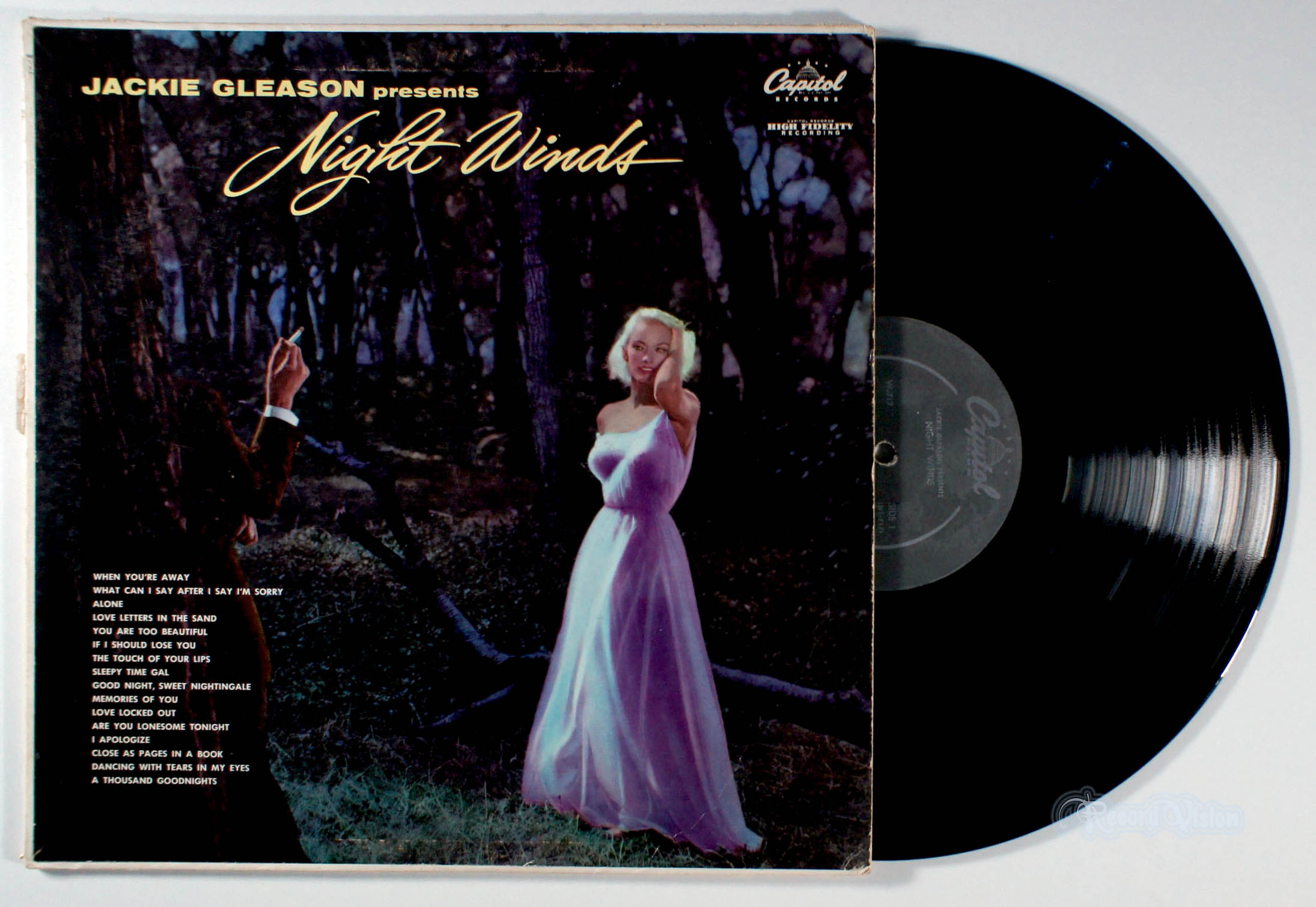 Jackie Gleason - Night Winds (front cover) Vinyl