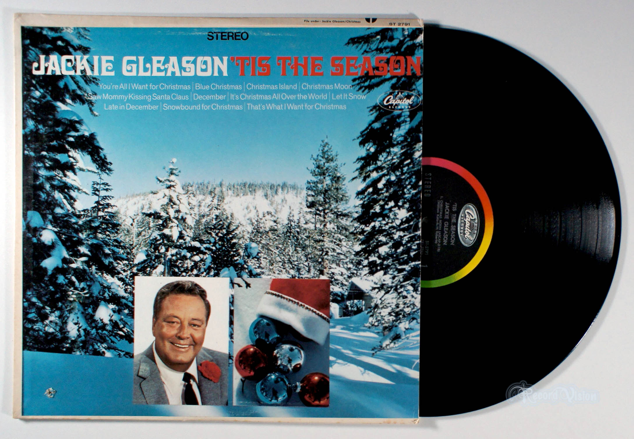 Jackie Gleason - Tis the Season (front cover) Vinyl
