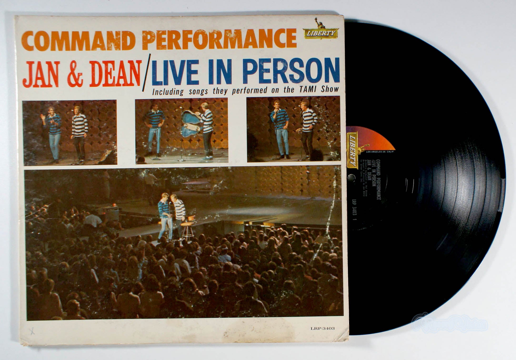 Jan and Dean - Command Performance (front cover) Vinyl