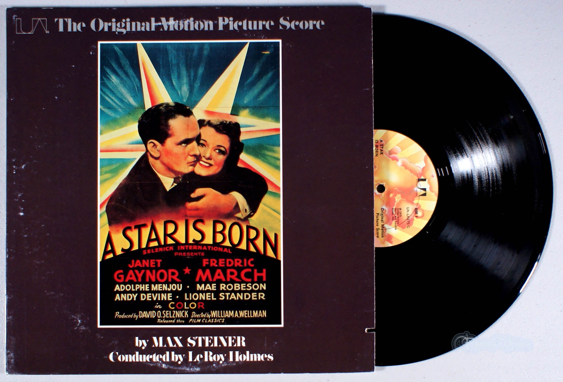 Janet Gaynor - A Star is Born (front cover) Vinyl