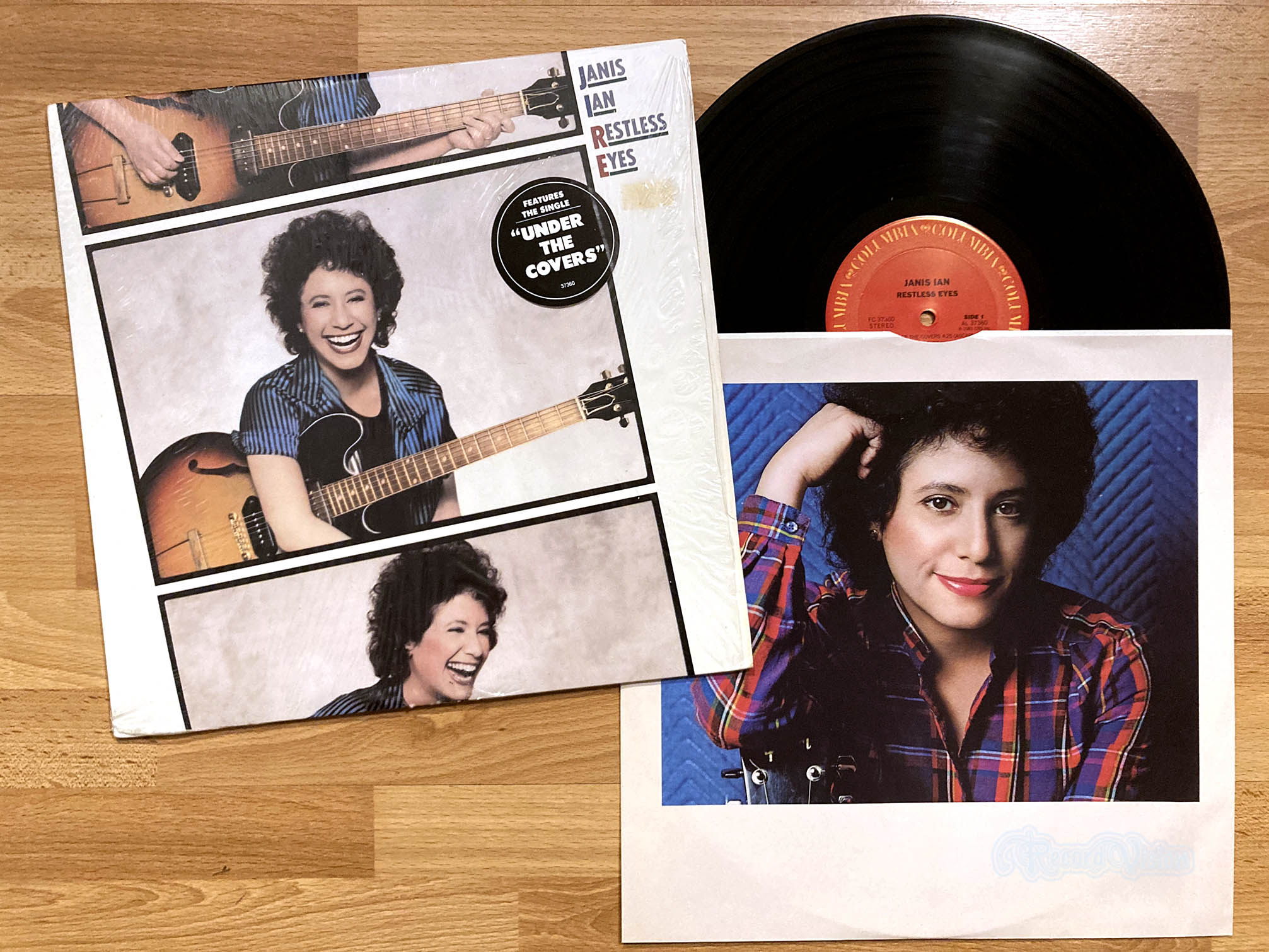 Janis Ian - Restless Eyes (front cover) Vinyl