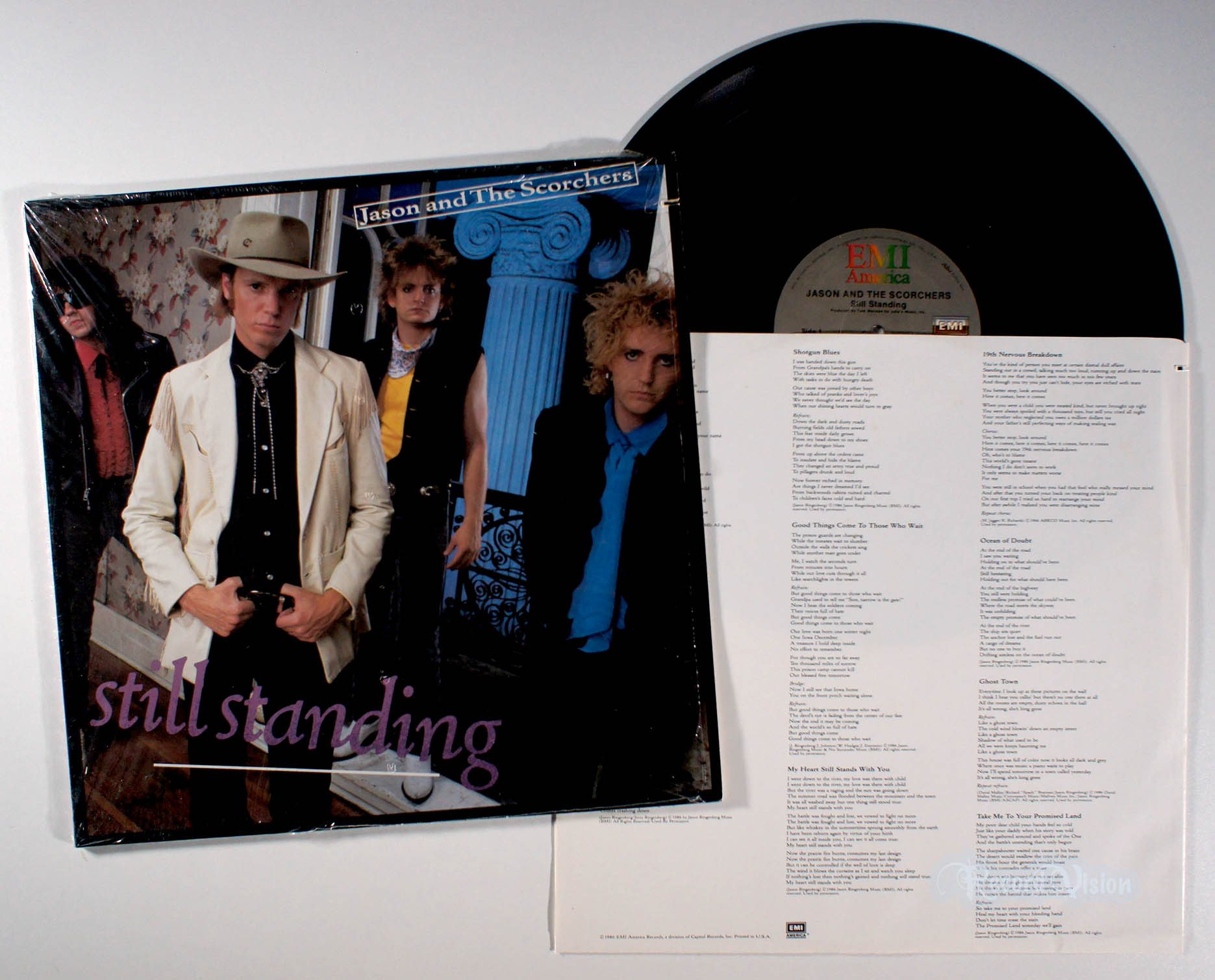 Jason And The Scorchers - Still Standing (front cover) Vinyl
