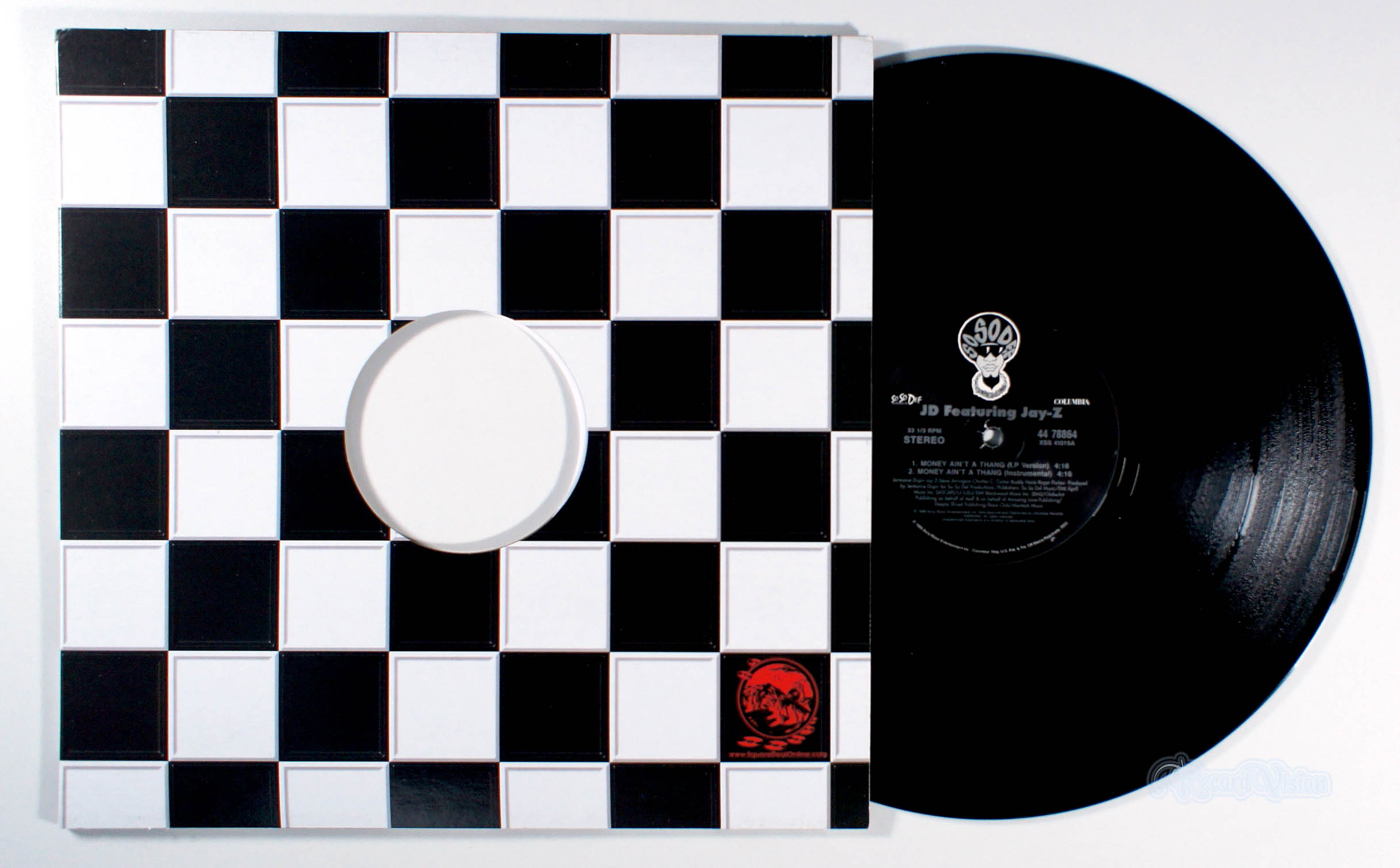 JD Featuring Jay-Z - Money Ain't a Thang (12" Single) (front cover) Vinyl
