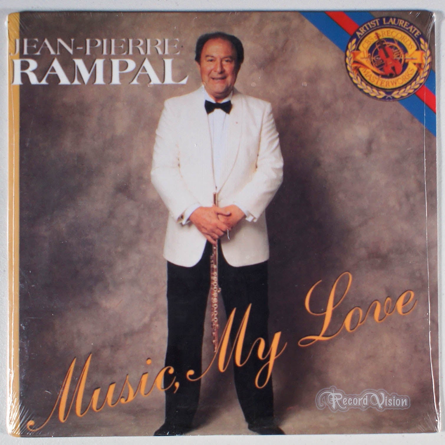 Jean-Pierre Rampal - Music My Love (front cover) Vinyl