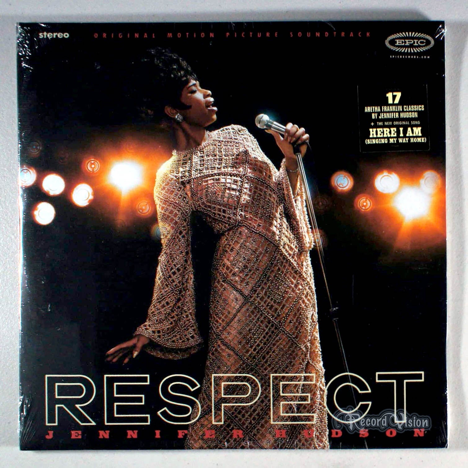 Jennifer Hudson - Respect (front cover) Vinyl