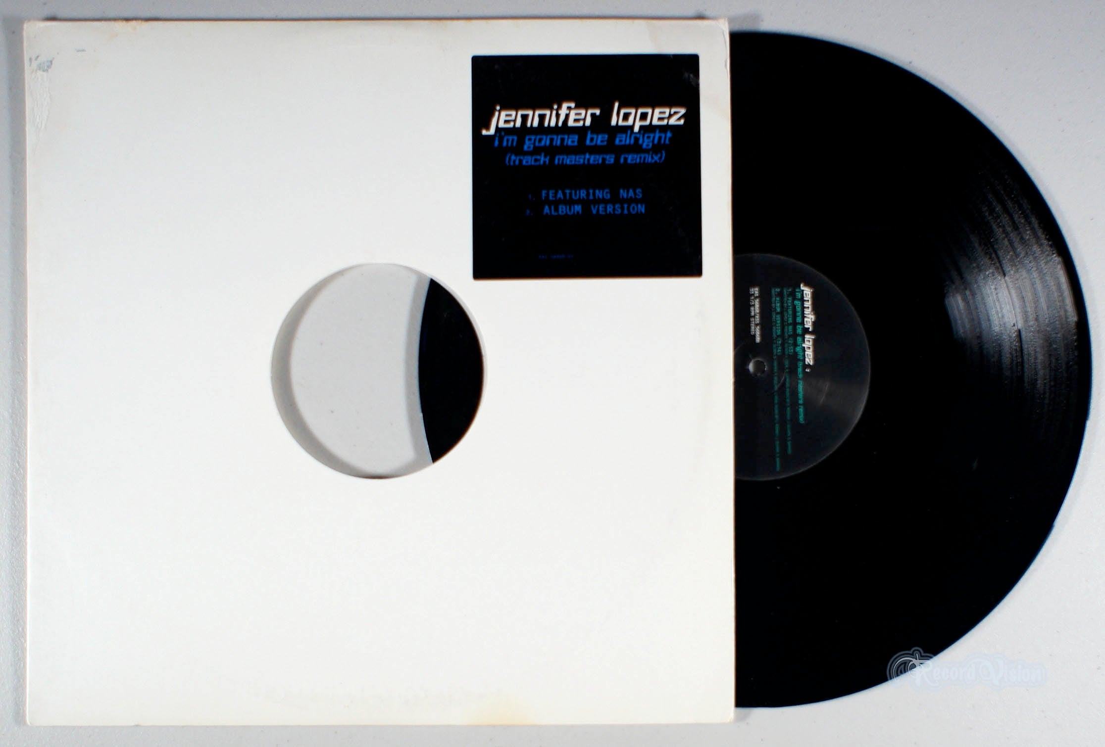Jennifer Lopez - I'm Gonna be Alright (front cover) Vinyl