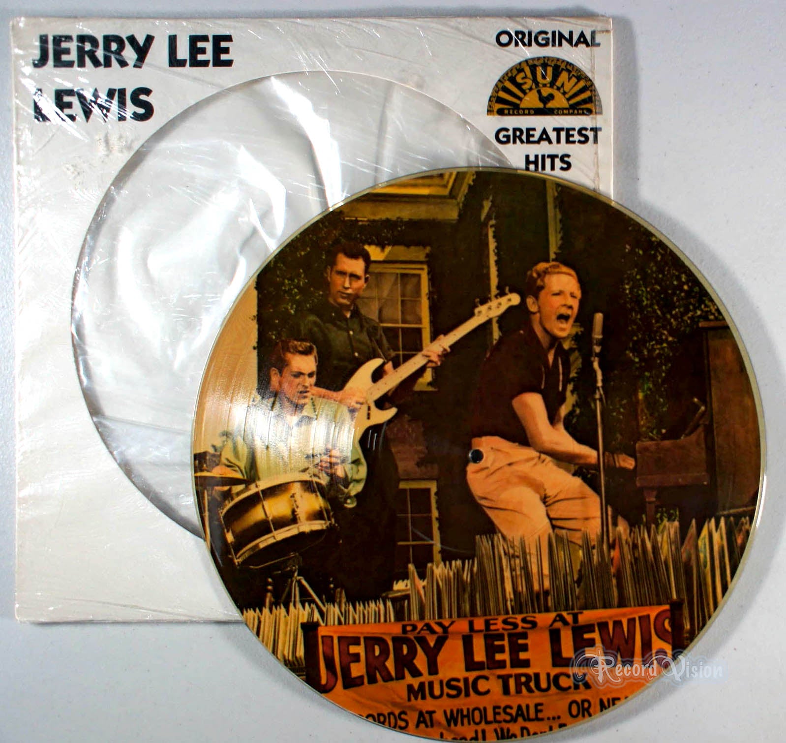 Jerry Lee Lewis - Original Sun Greatest Hits (Picture Disc) (front cover) Vinyl
