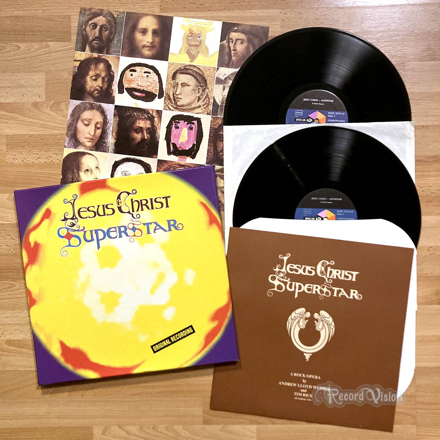 Jesus Christ Superstar (Original Recording) (front cover) Vinyl