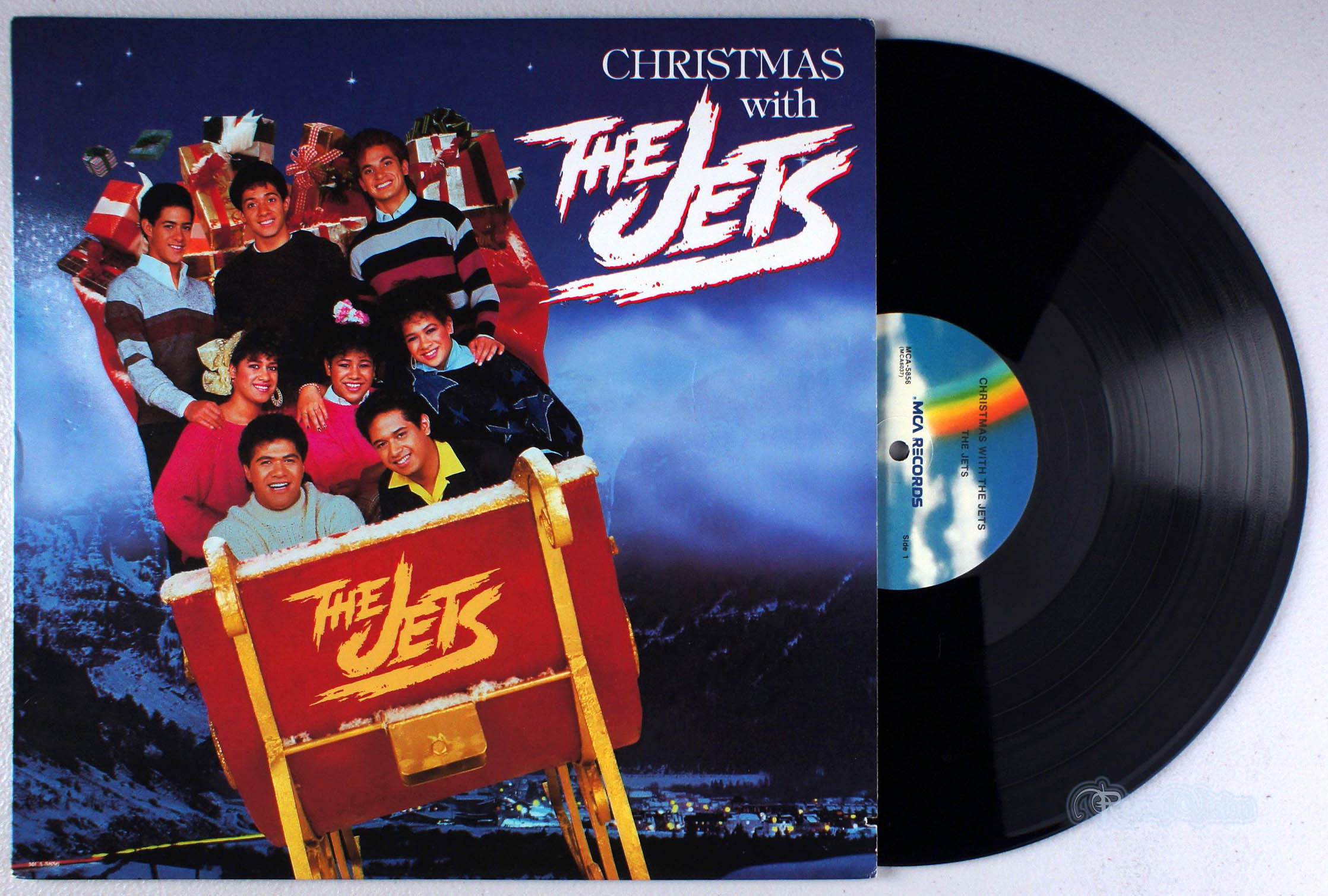 Jets - Christmas With (front cover) Vinyl