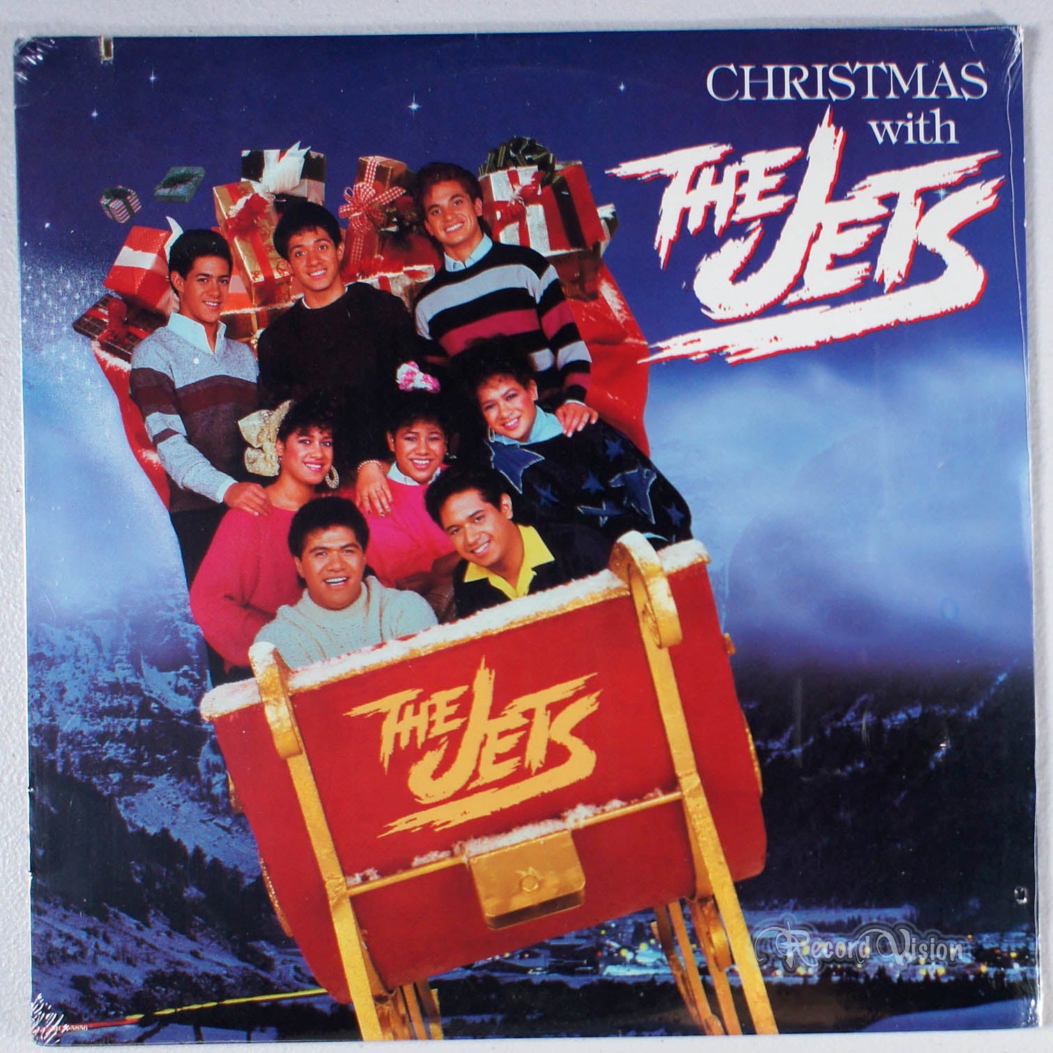 Jets - Christmas With (front cover) Vinyl